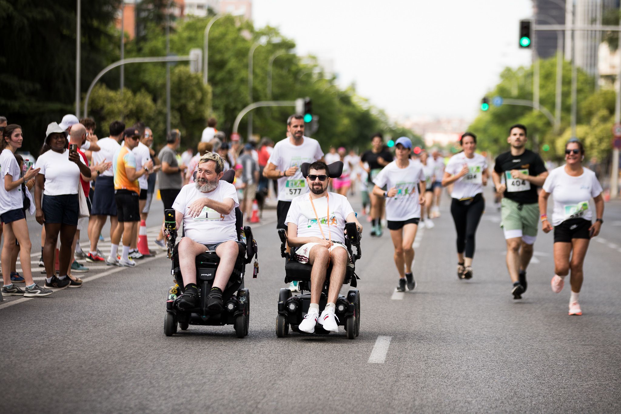 Fotos de la llegada a meta de la III Carrera Madrid con la ELA. LateMiLente 152