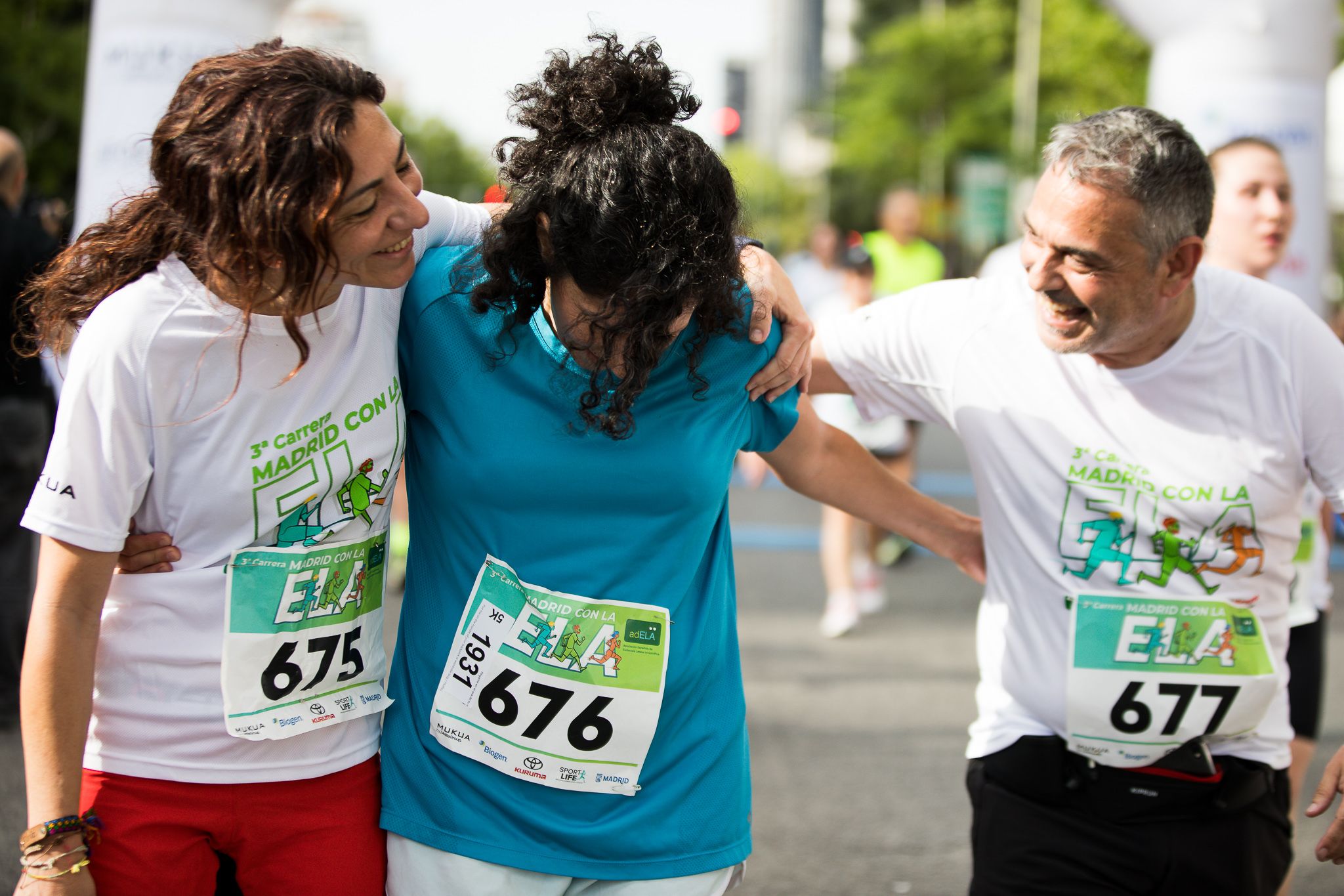 Fotos de la llegada a meta de la III Carrera Madrid con la ELA. LateMiLente 155