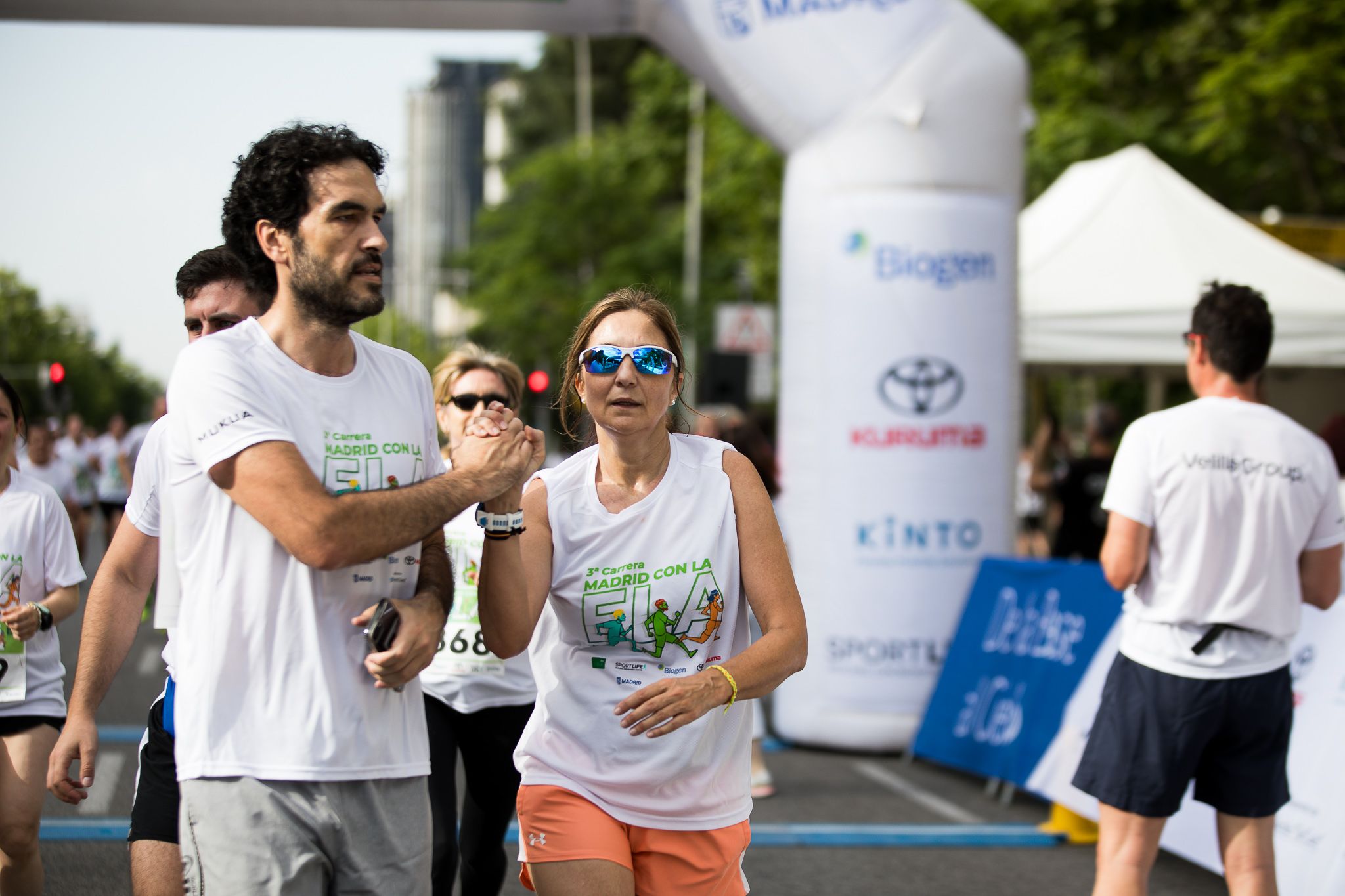 Fotos de la llegada a meta de la III Carrera Madrid con la ELA. LateMiLente 158