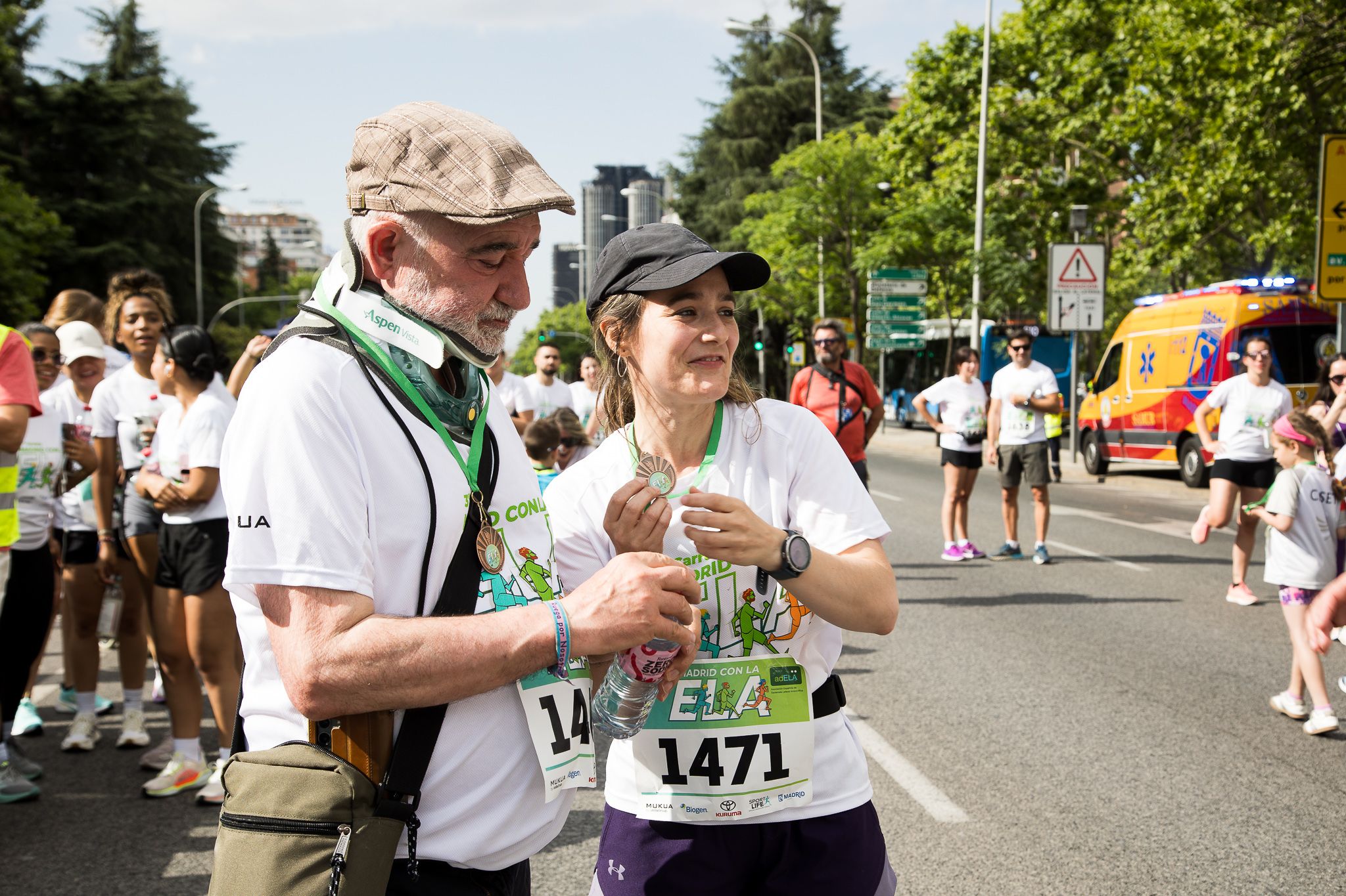 Fotos de la Carrera de la superación en la III Carrera Madrid con la ELA. LateMiLente 37