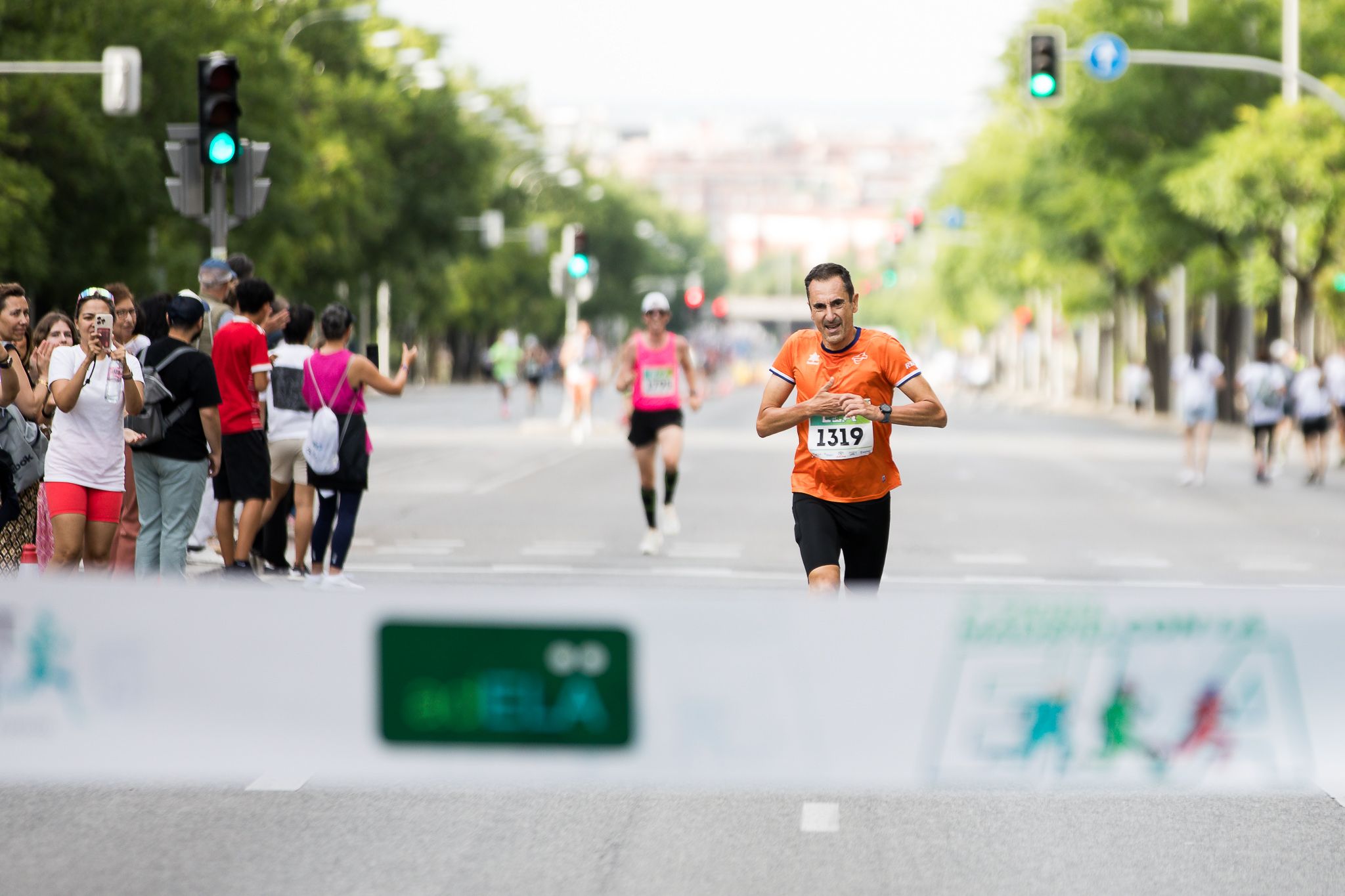 Fotos de la llegada a meta de la III Carrera Madrid con la ELA. LateMiLente 11