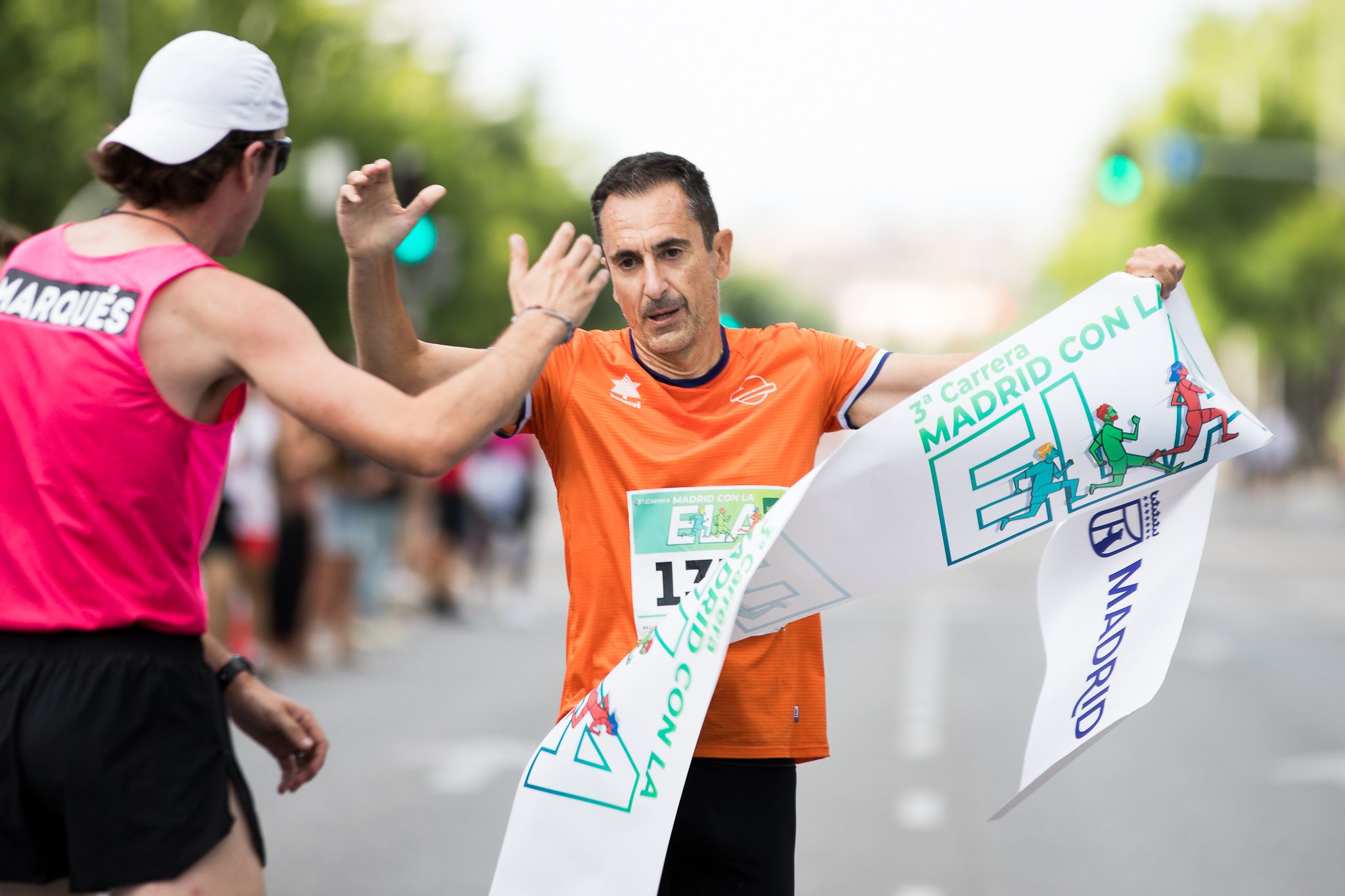Fotos de la llegada a meta de la III Carrera Madrid con la ELA. LateMiLente 12
