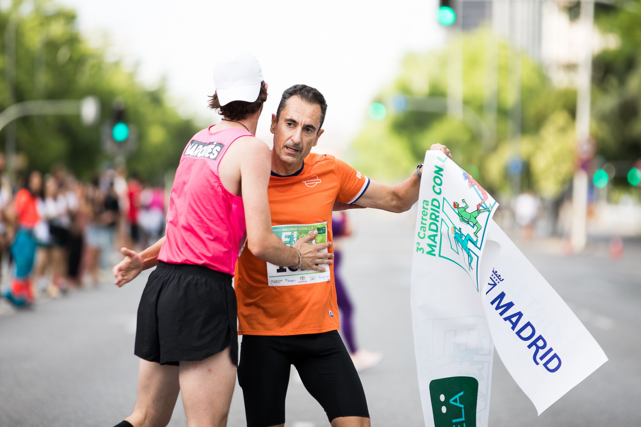 Fotos de la llegada a meta de la III Carrera Madrid con la ELA. LateMiLente 13