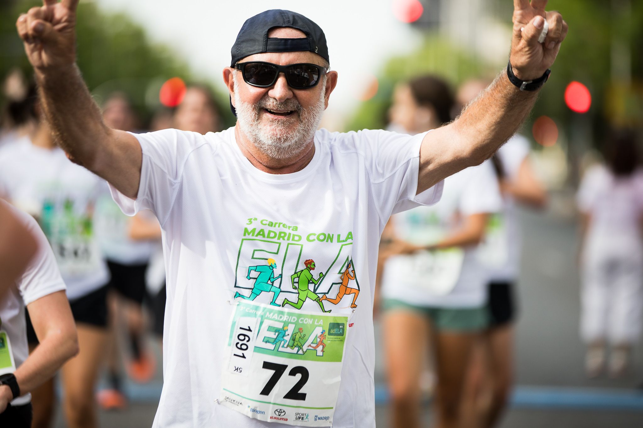 Fotos de la llegada a meta de la III Carrera Madrid con la ELA. LateMiLente 161