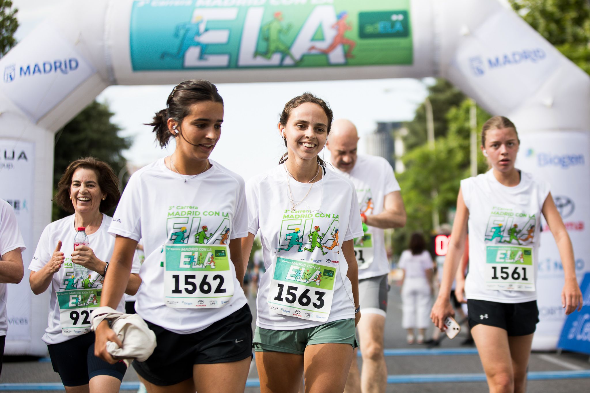 Fotos de la llegada a meta de la III Carrera Madrid con la ELA. LateMiLente 162