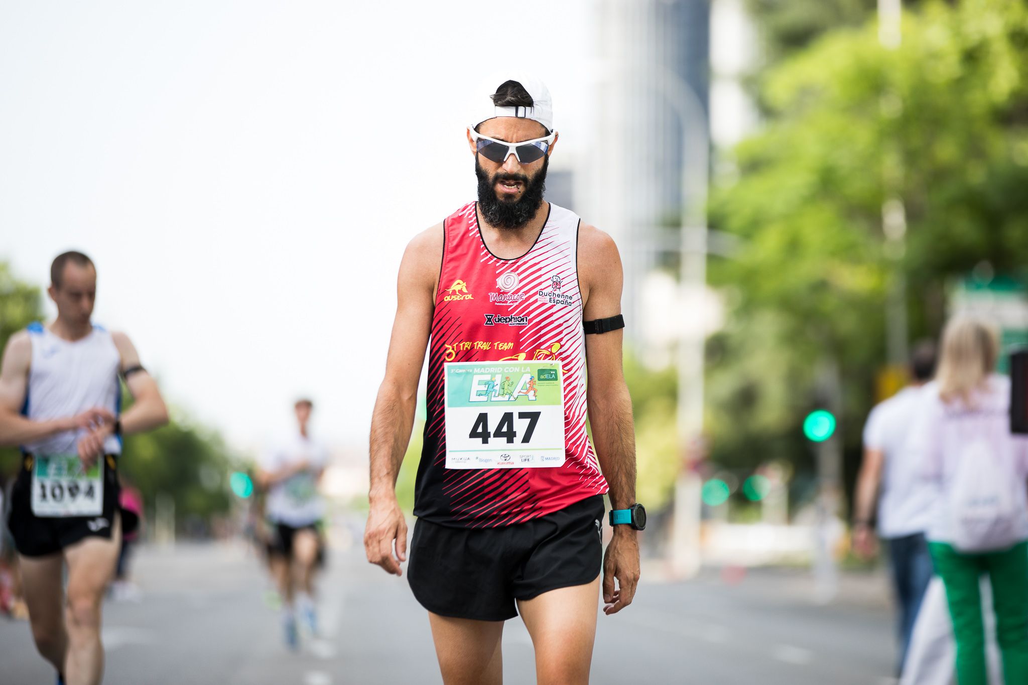 Fotos de la llegada a meta de la III Carrera Madrid con la ELA. LateMiLente 16