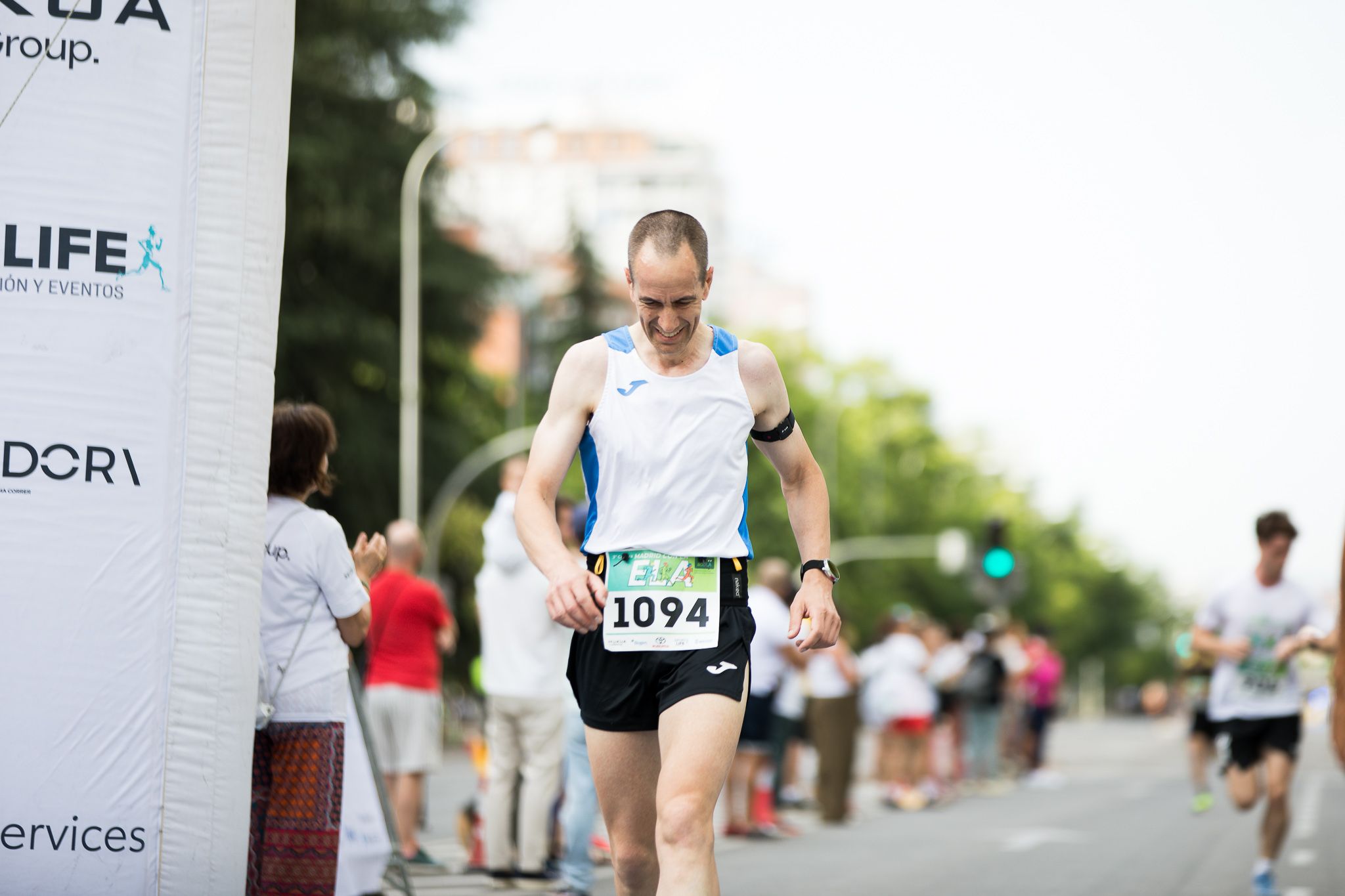 Fotos de la llegada a meta de la III Carrera Madrid con la ELA. LateMiLente 17