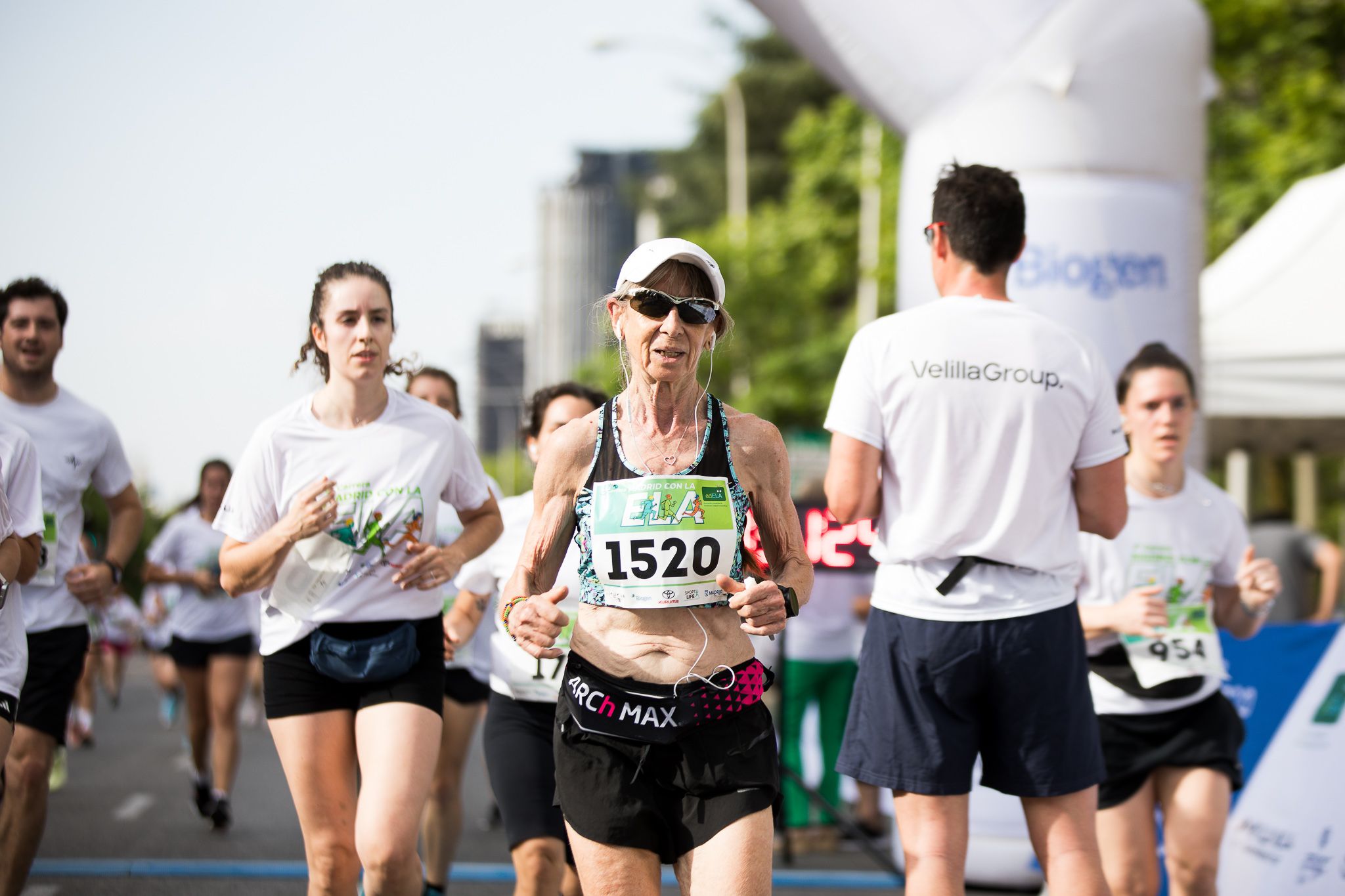 Fotos de la llegada a meta de la III Carrera Madrid con la ELA. LateMiLente 166