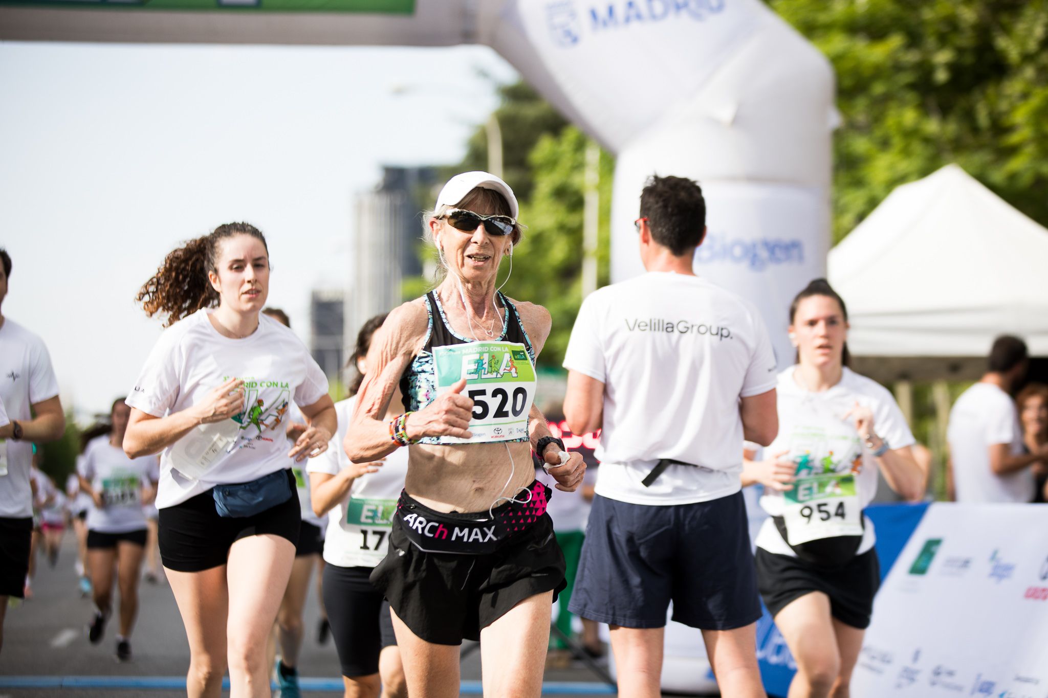 Fotos de la llegada a meta de la III Carrera Madrid con la ELA. LateMiLente 167