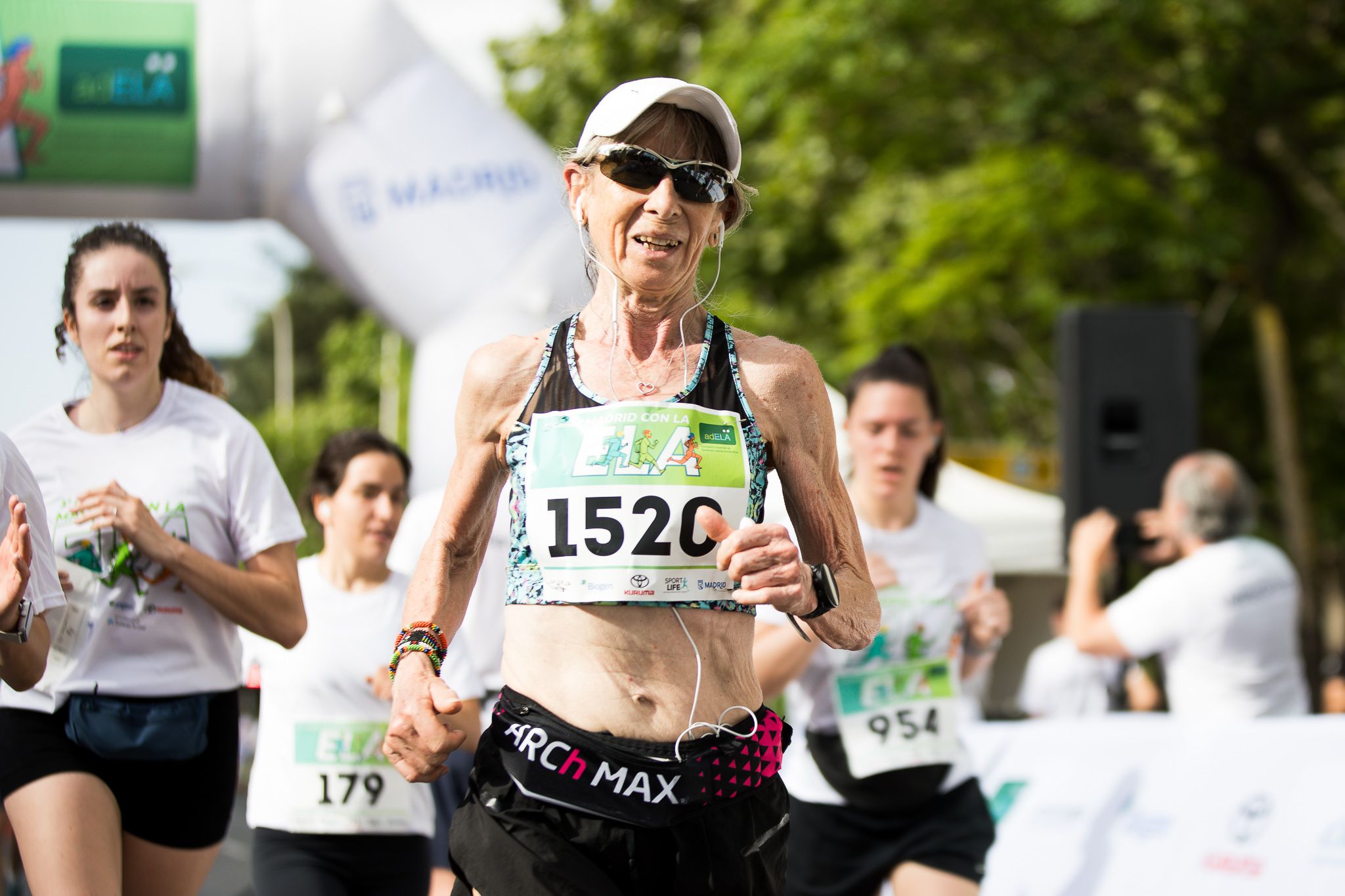 Fotos de la llegada a meta de la III Carrera Madrid con la ELA. LateMiLente 168