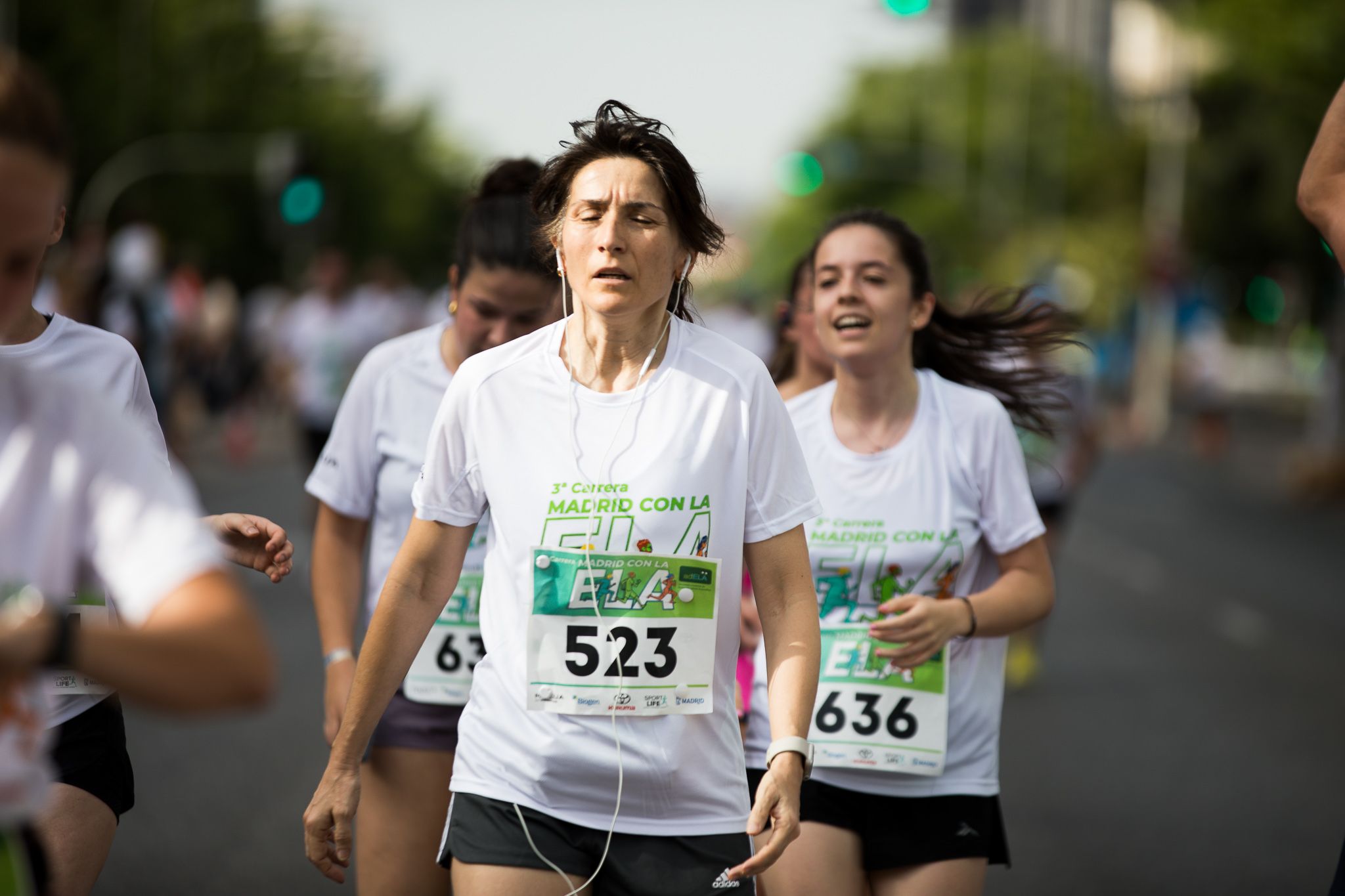 Fotos de la llegada a meta de la III Carrera Madrid con la ELA. LateMiLente 169