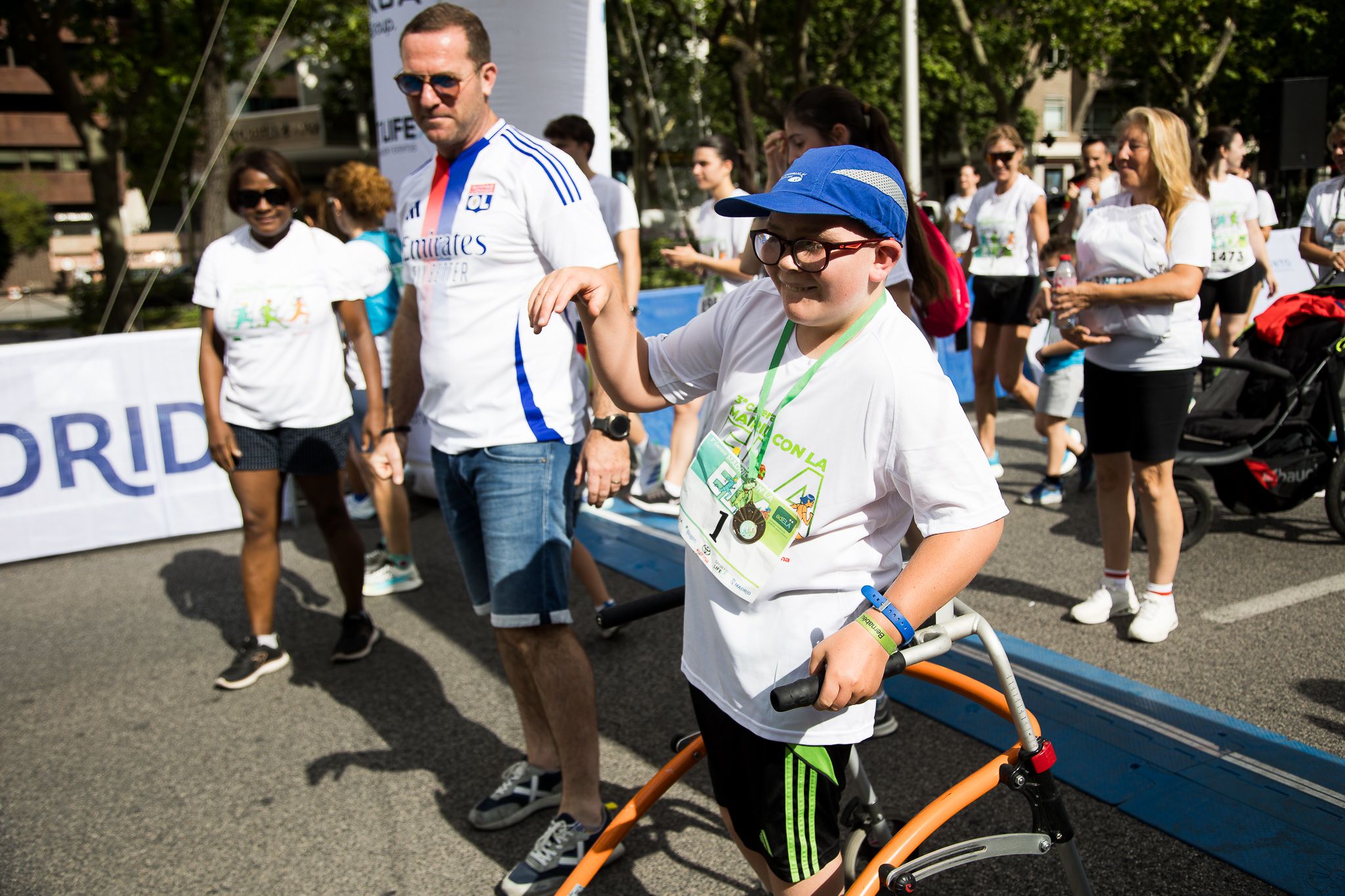 Fotos de la Carrera de la superación en la III Carrera Madrid con la ELA. LateMiLente 47