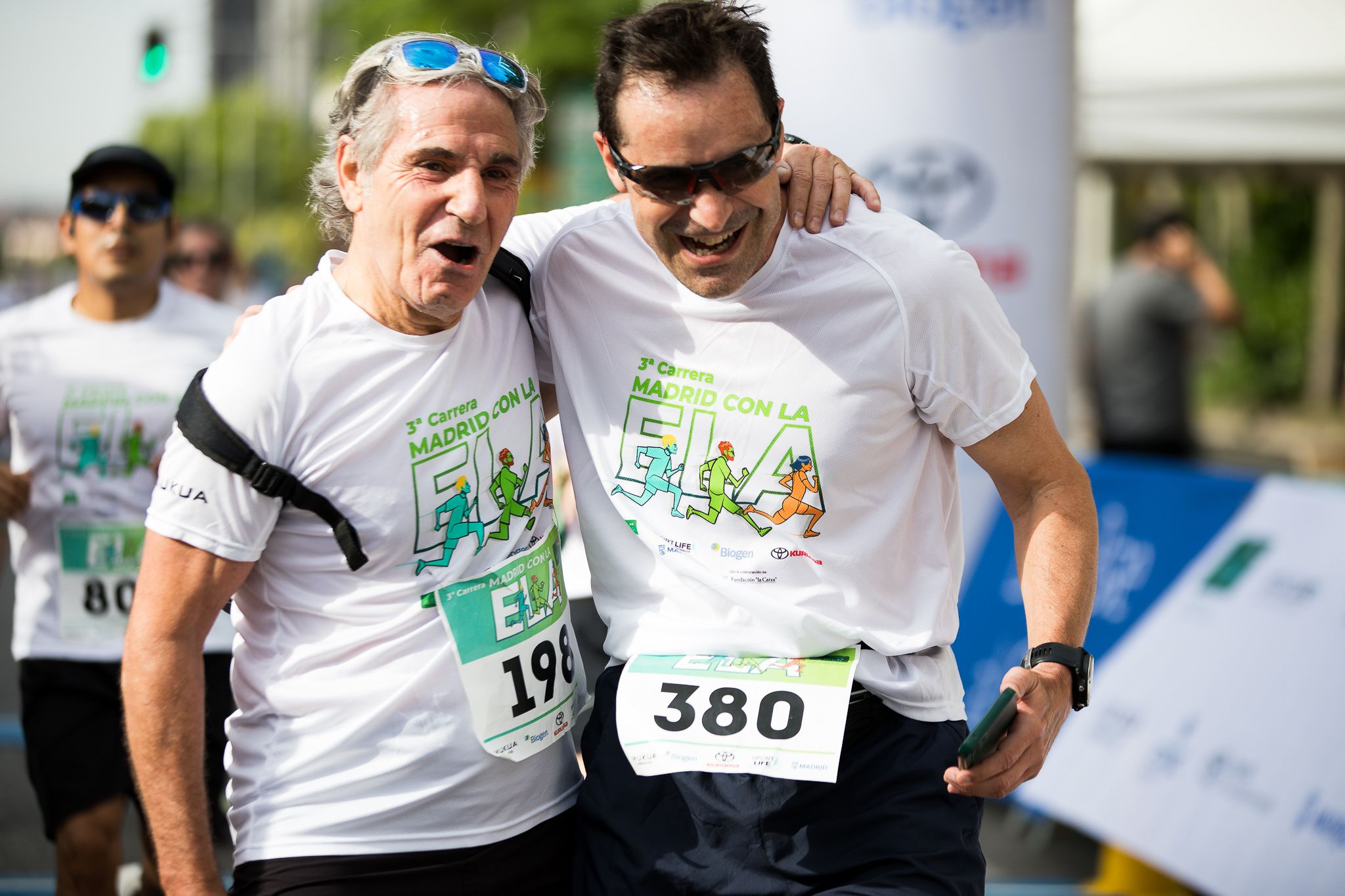 Fotos de la llegada a meta de la III Carrera Madrid con la ELA. LateMiLente 171