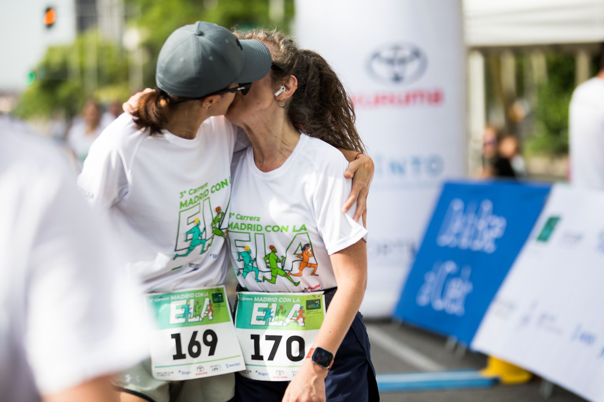 Fotos de la llegada a meta de la III Carrera Madrid con la ELA. LateMiLente 172