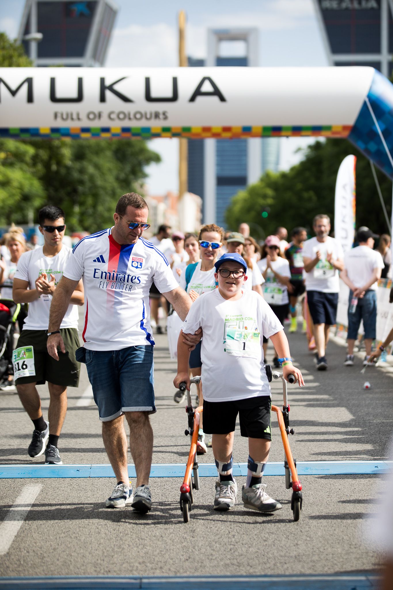 Fotos de la Carrera de la superación en la III Carrera Madrid con la ELA. LateMiLente 49