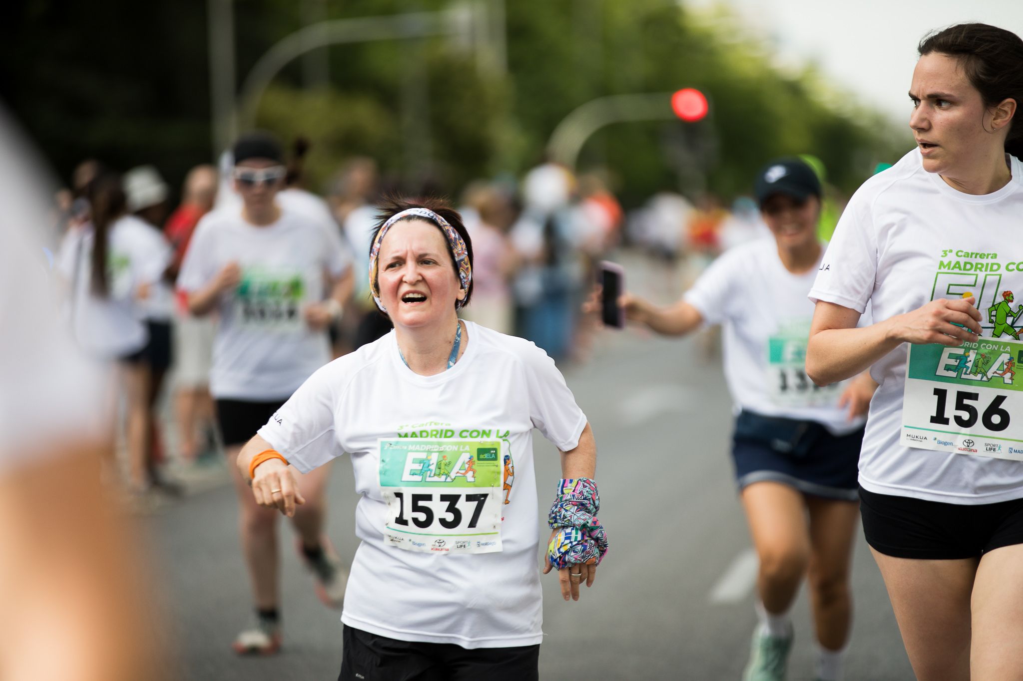 Fotos de la llegada a meta de la III Carrera Madrid con la ELA. LateMiLente 174