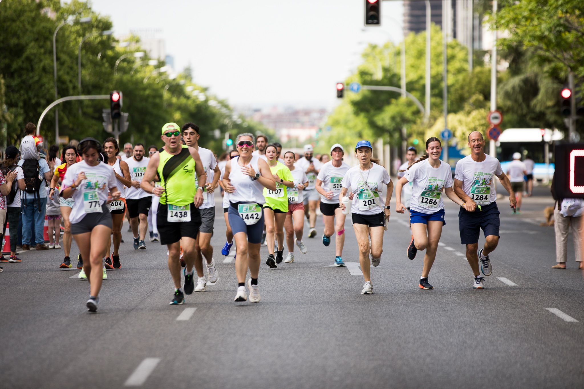 Fotos de la llegada a meta de la III Carrera Madrid con la ELA. LateMiLente 175