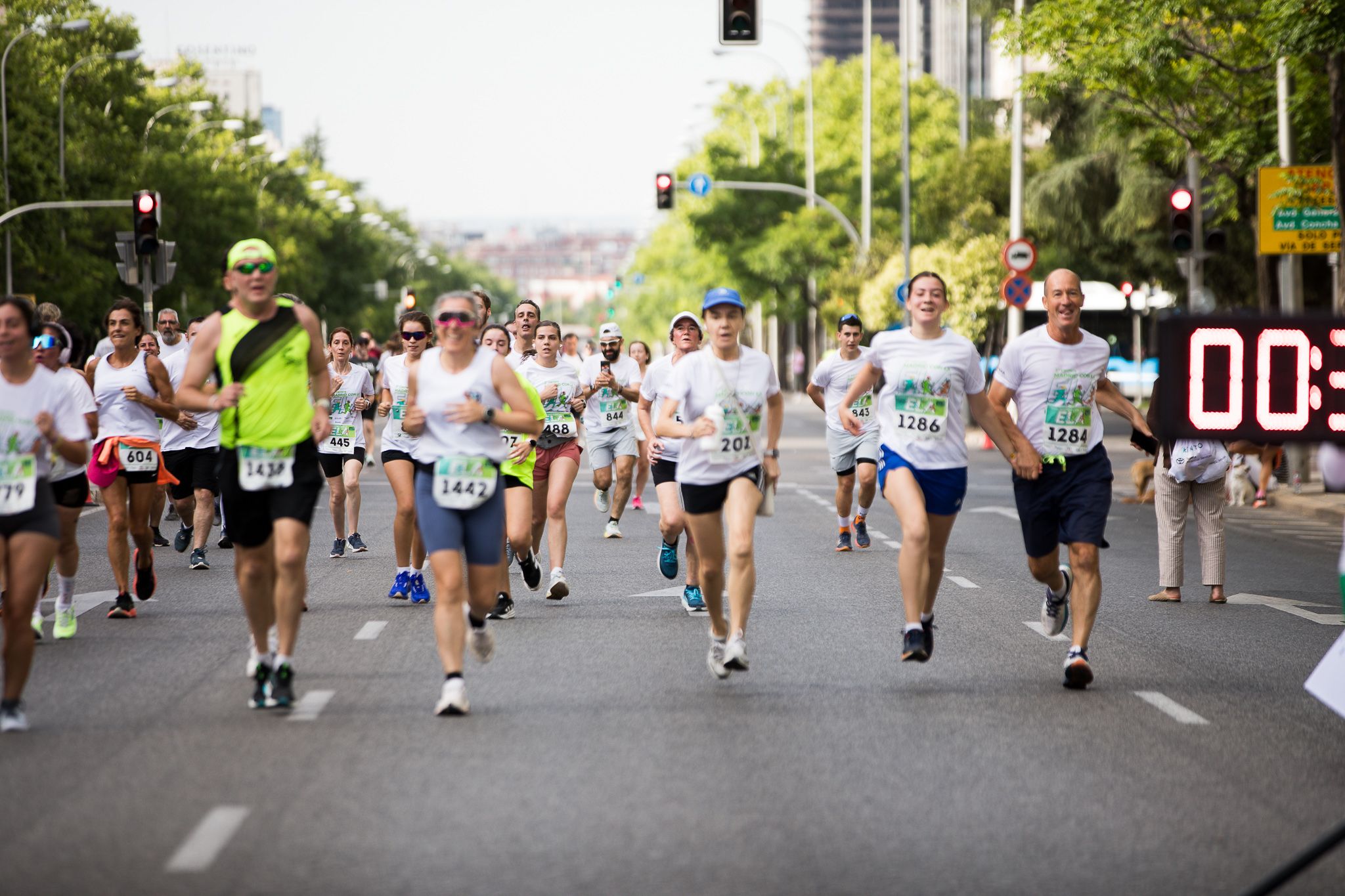 Fotos de la llegada a meta de la III Carrera Madrid con la ELA. LateMiLente 176