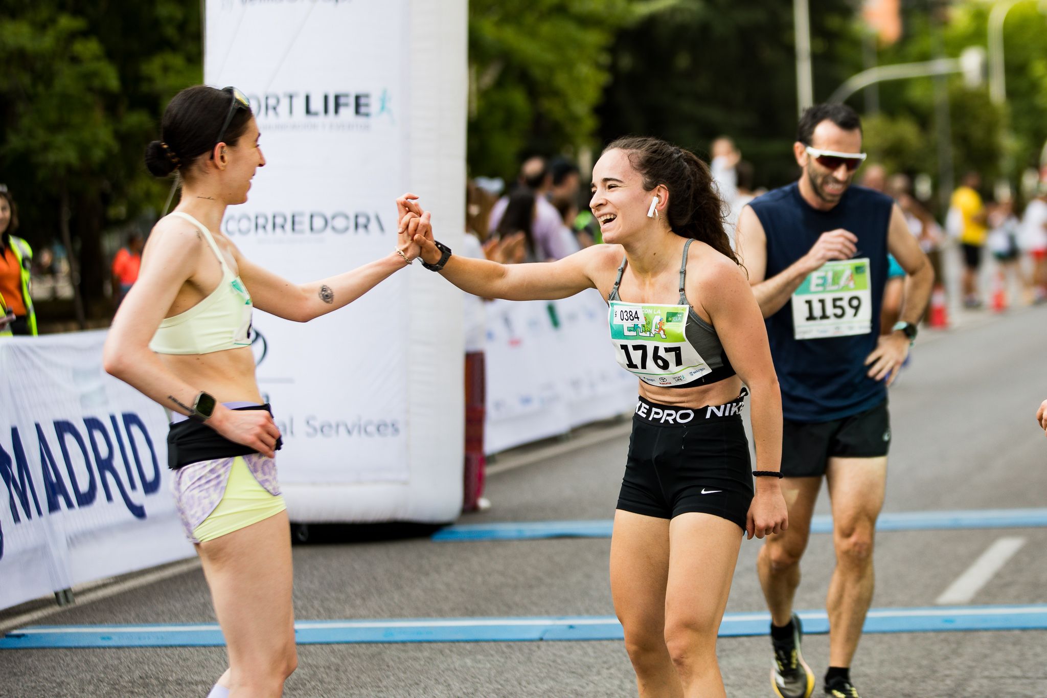 Fotos de la llegada a meta de la III Carrera Madrid con la ELA. LateMiLente 29
