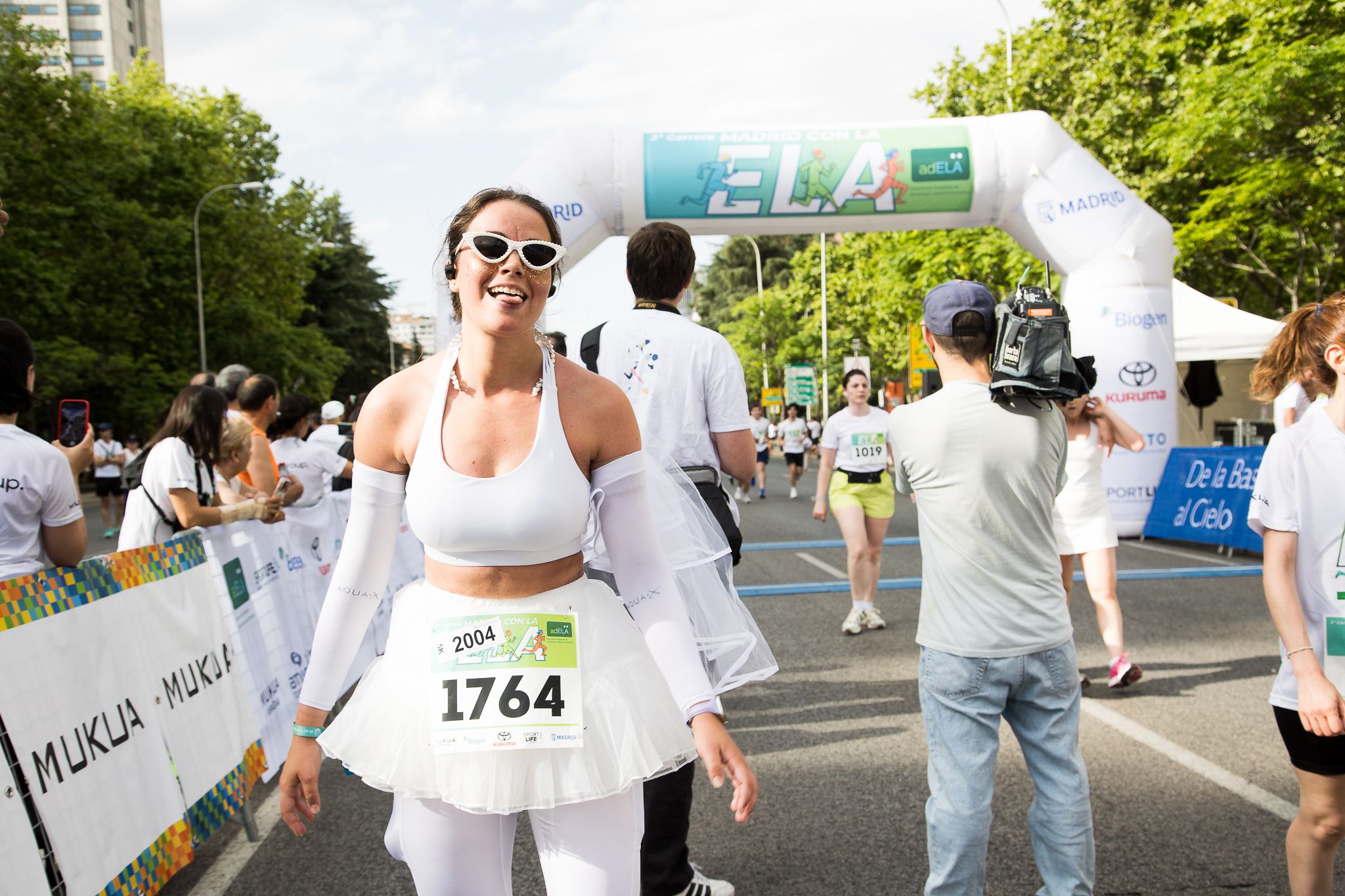 Fotos de la llegada a meta de la III Carrera Madrid con la ELA. LateMiLente 179