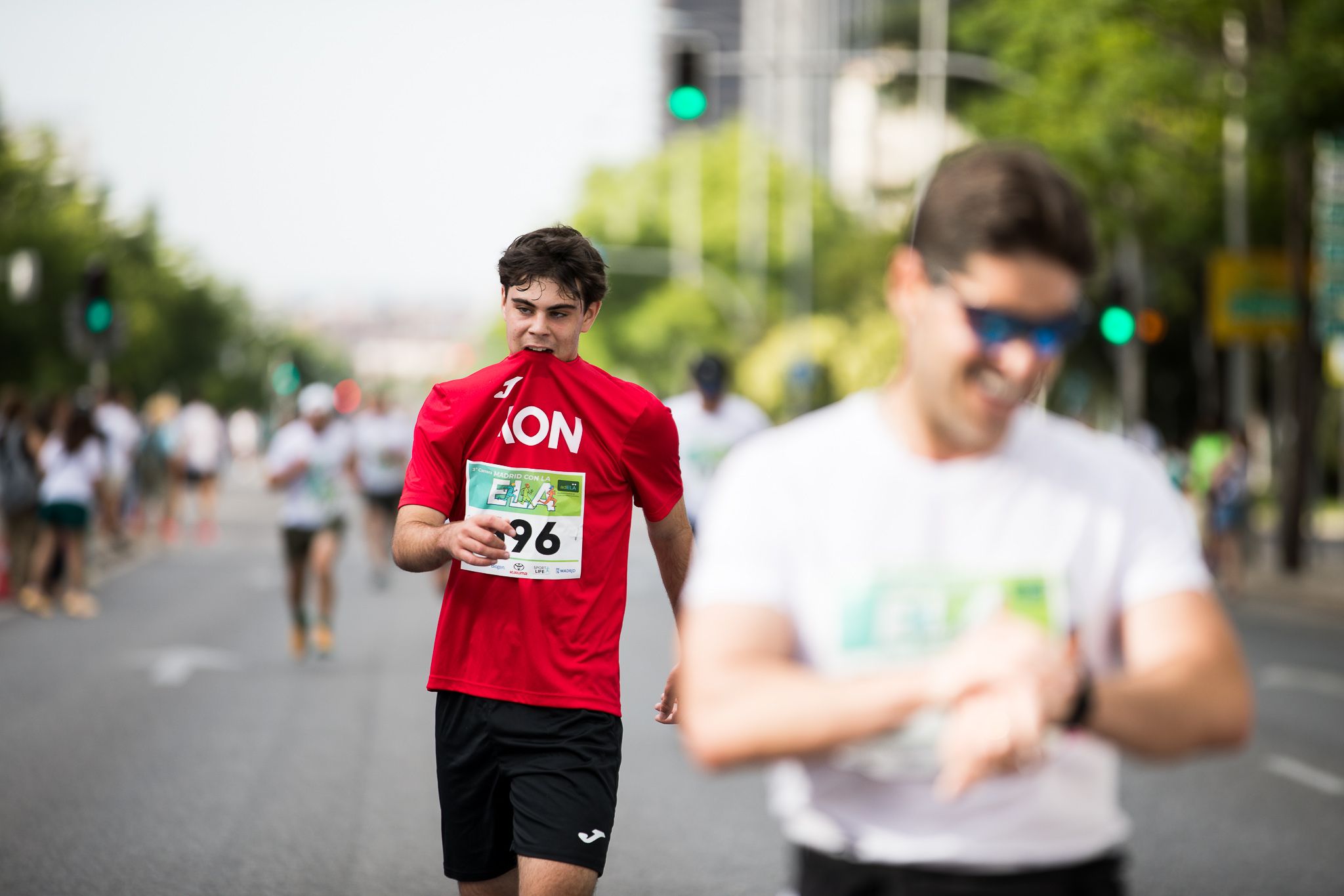 Fotos de la llegada a meta de la III Carrera Madrid con la ELA. LateMiLente 31