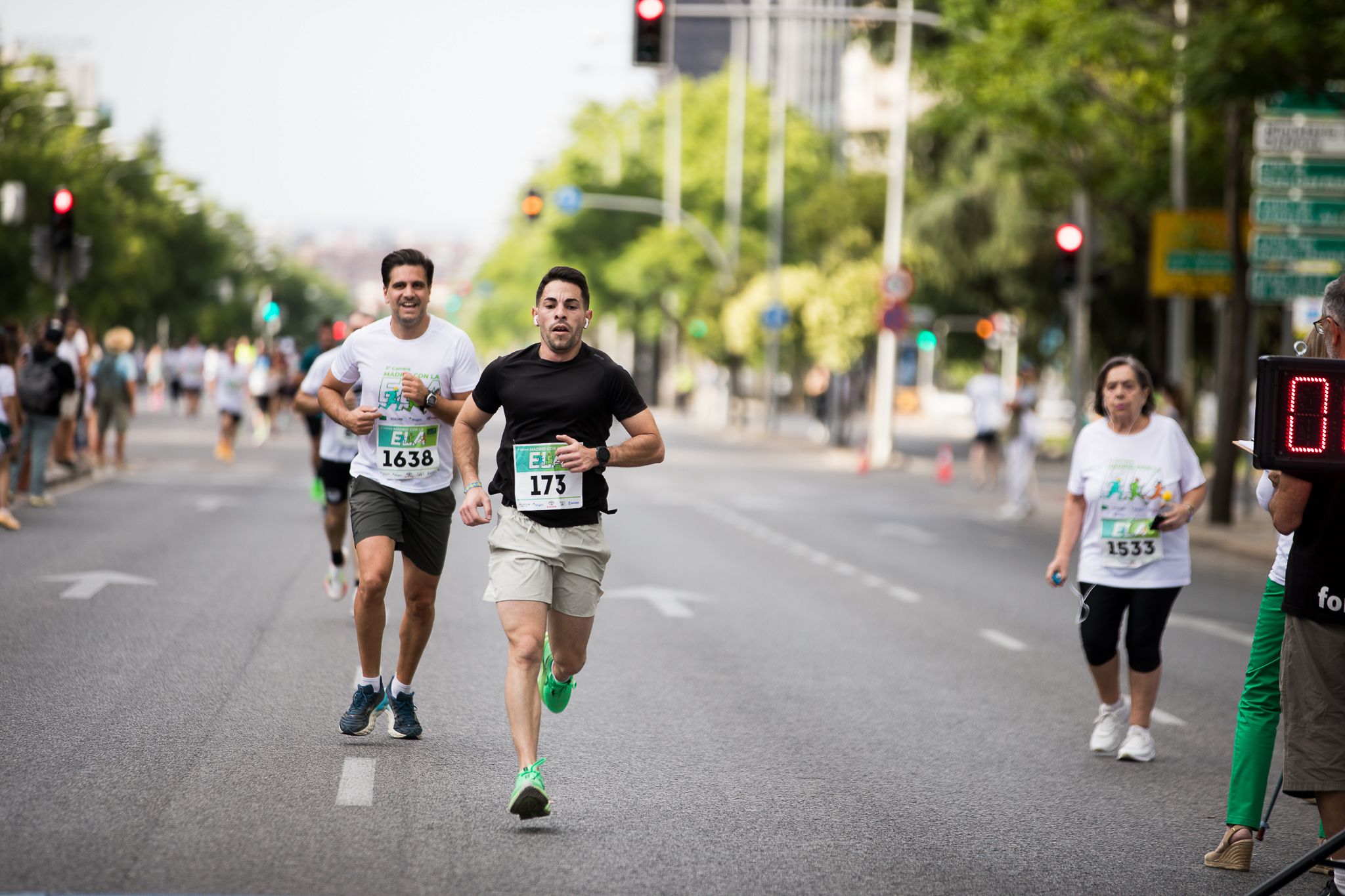 Fotos de la llegada a meta de la III Carrera Madrid con la ELA. LateMiLente 33
