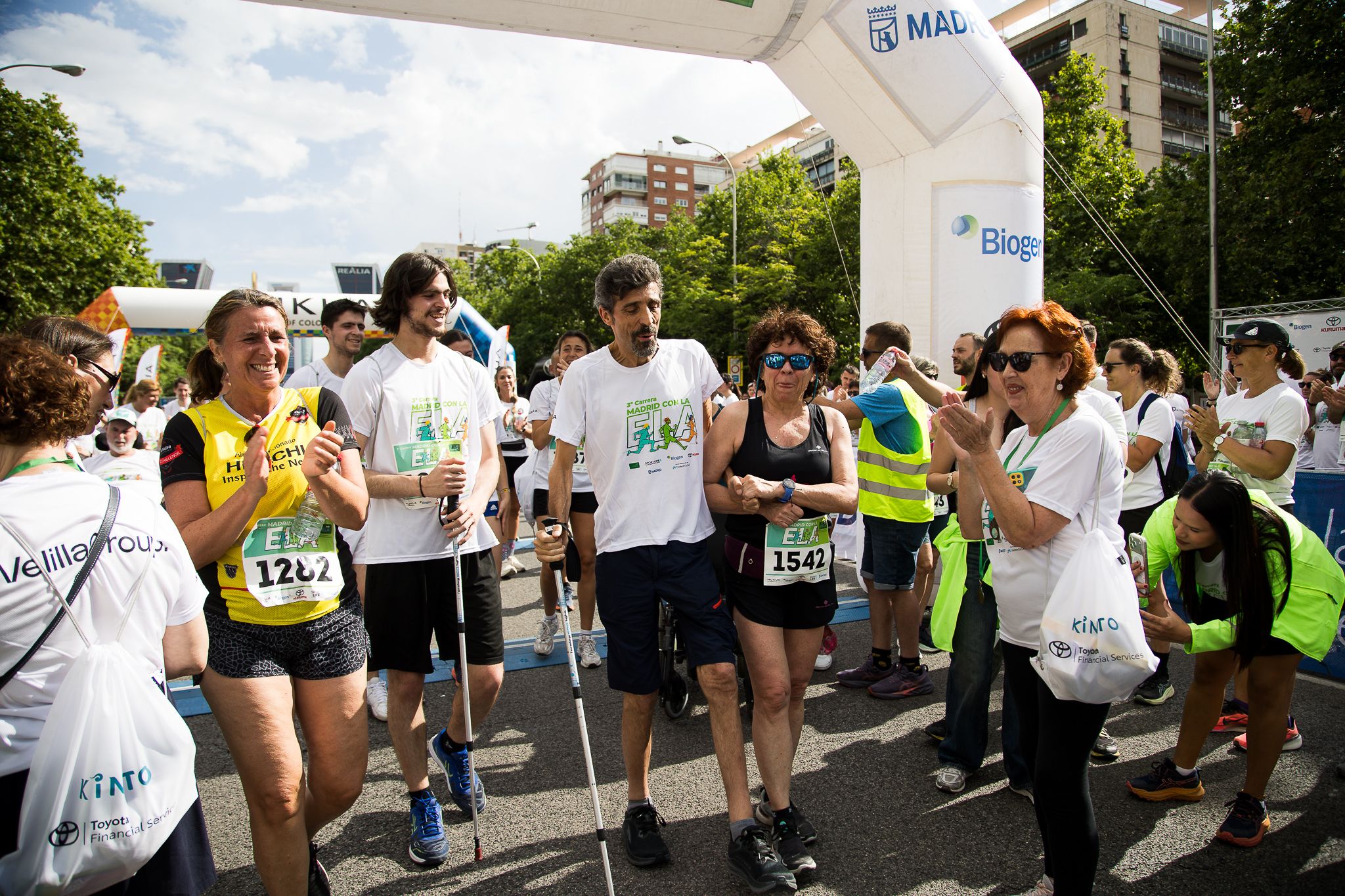 Fotos de la Carrera de la superación en la III Carrera Madrid con la ELA. LateMiLente 60