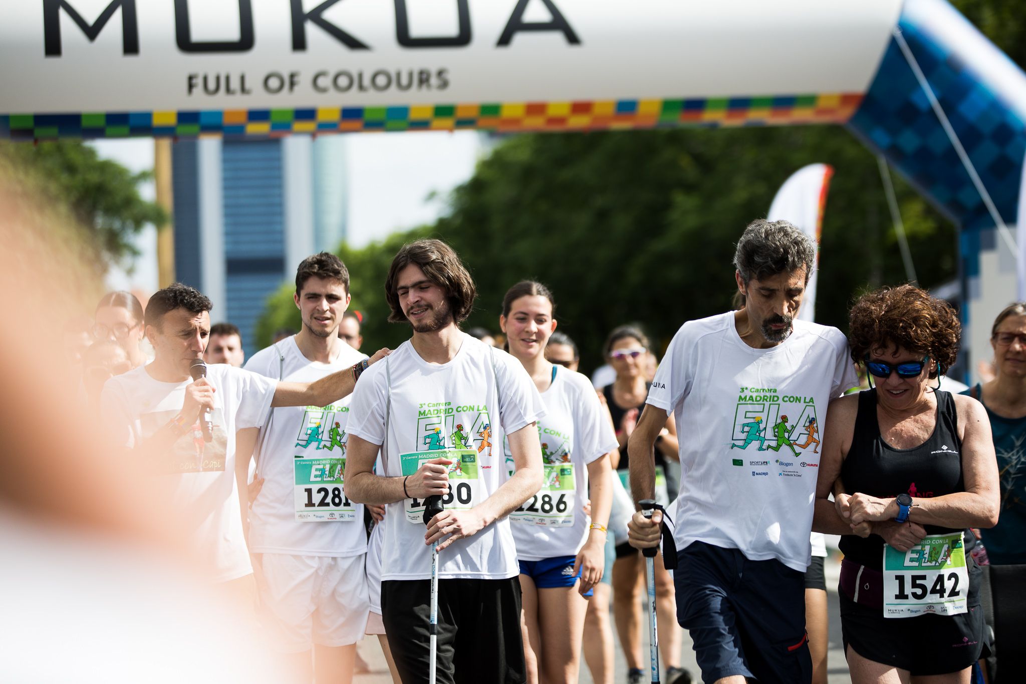 Fotos de la Carrera de la superación en la III Carrera Madrid con la ELA. LateMiLente 61