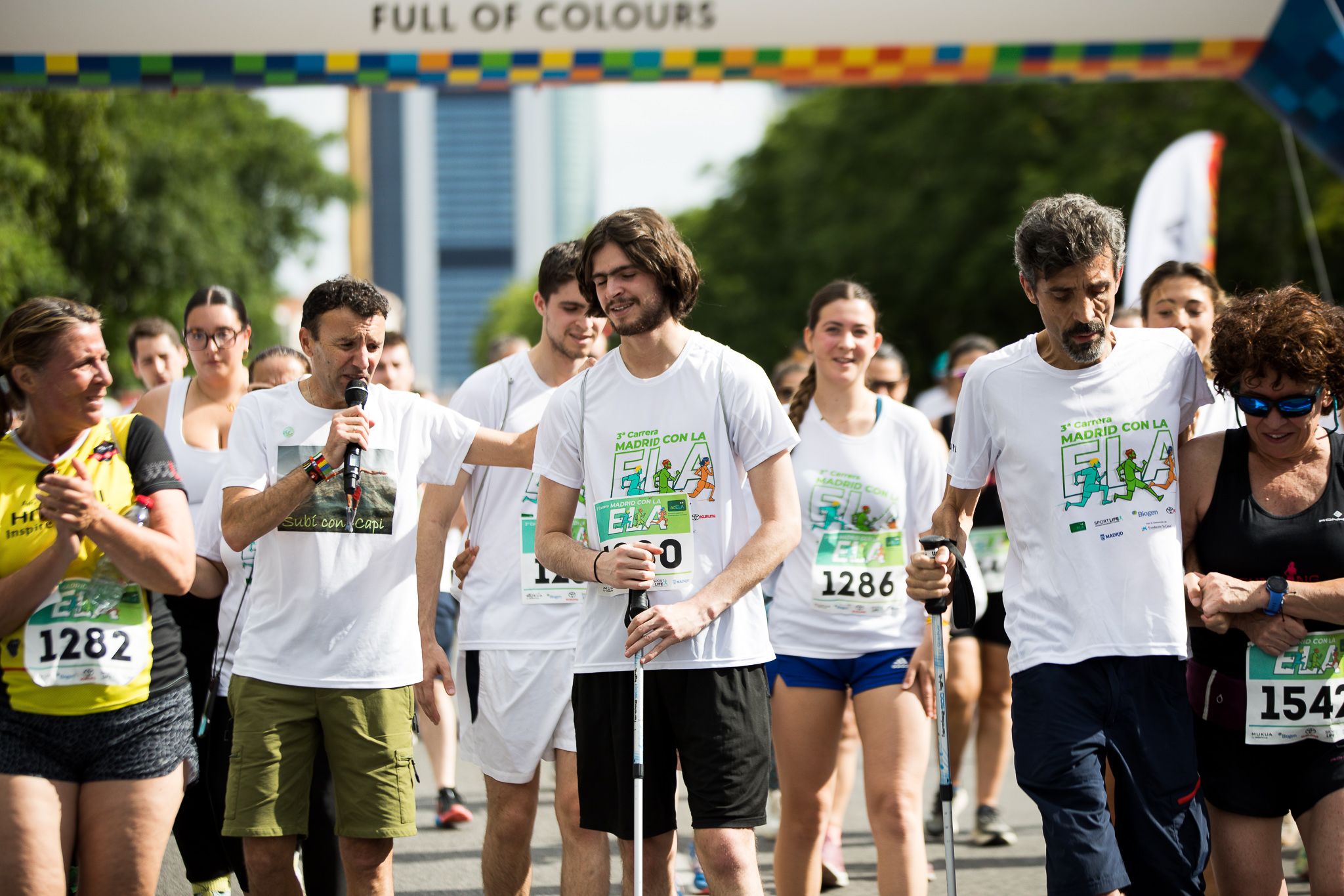 Fotos de la Carrera de la superación en la III Carrera Madrid con la ELA. LateMiLente 62