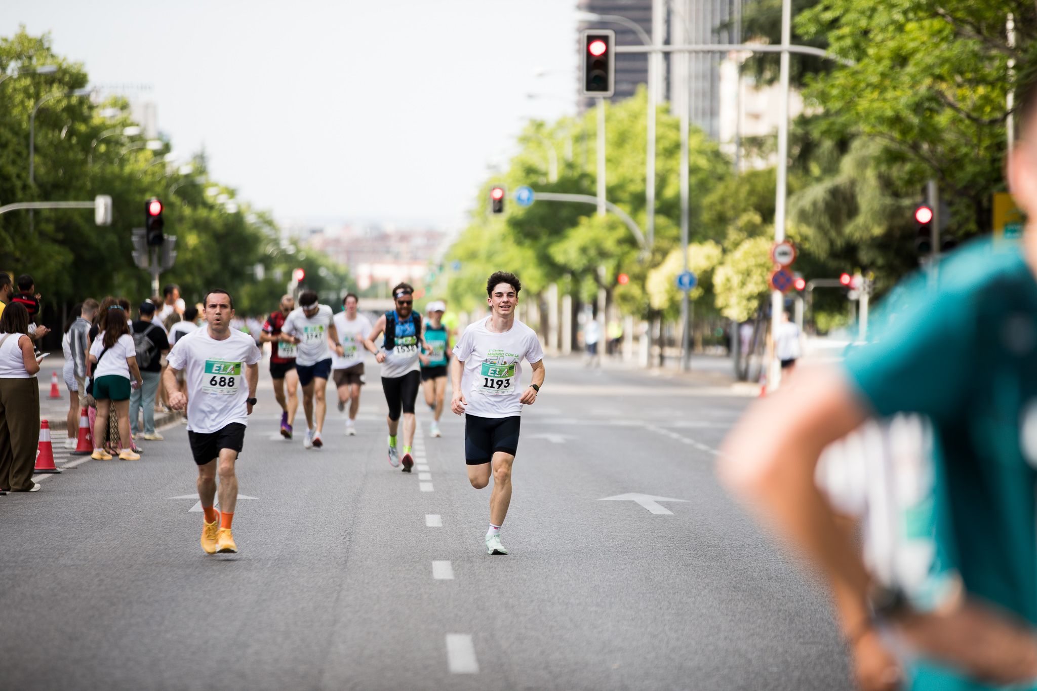 Fotos de la llegada a meta de la III Carrera Madrid con la ELA. LateMiLente 38