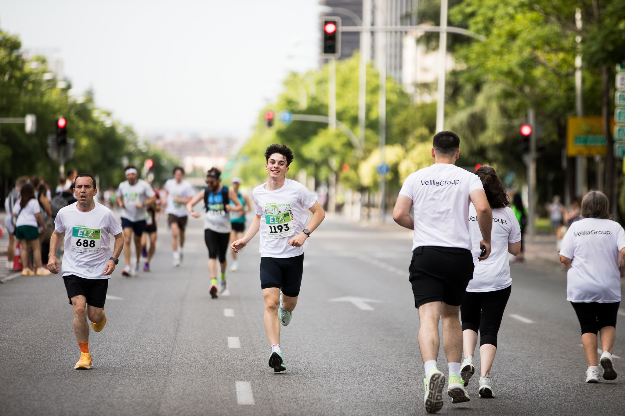 Fotos de la llegada a meta de la III Carrera Madrid con la ELA. LateMiLente 39