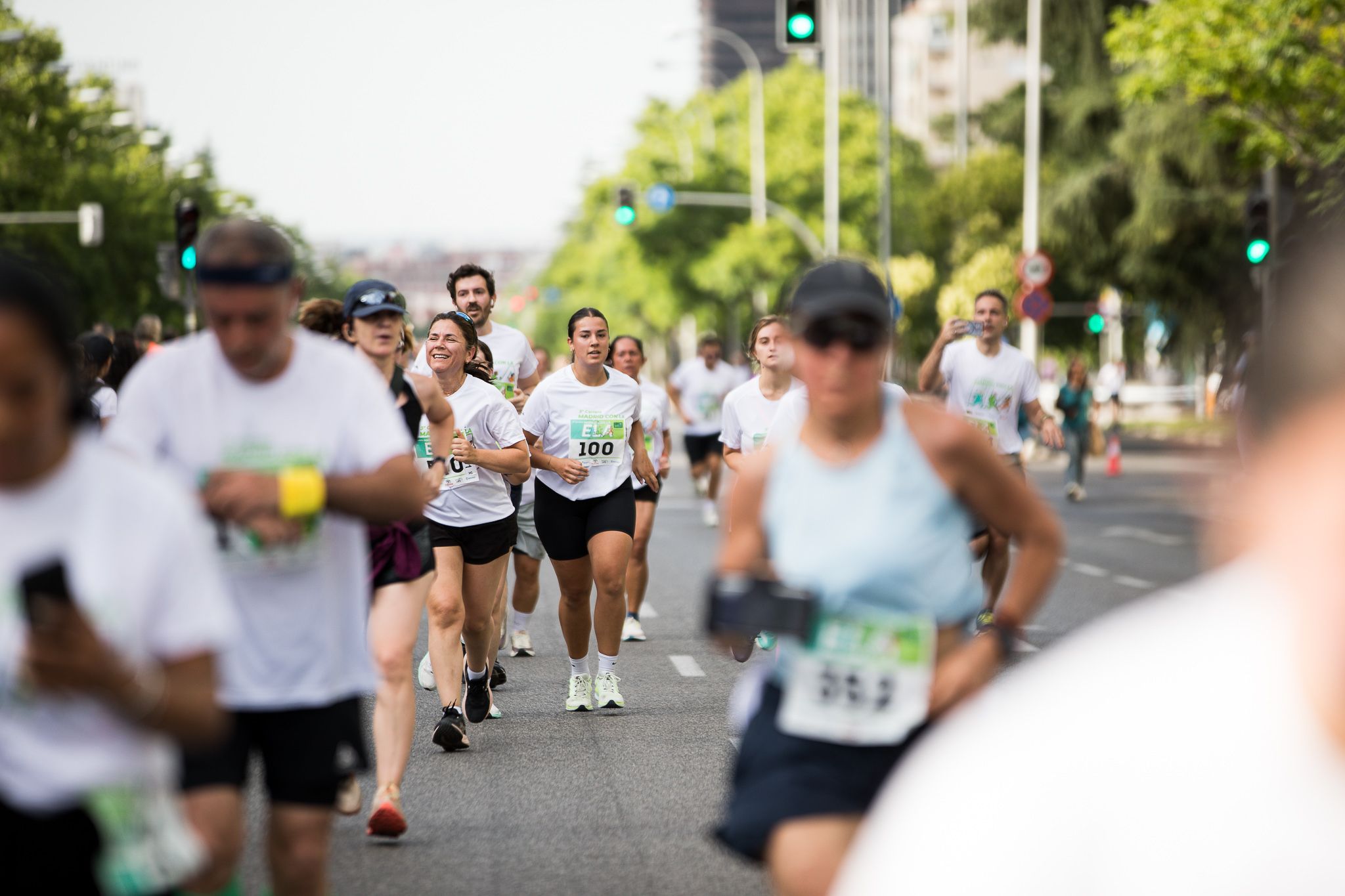 Fotos de la llegada a meta de la III Carrera Madrid con la ELA. LateMiLente 188