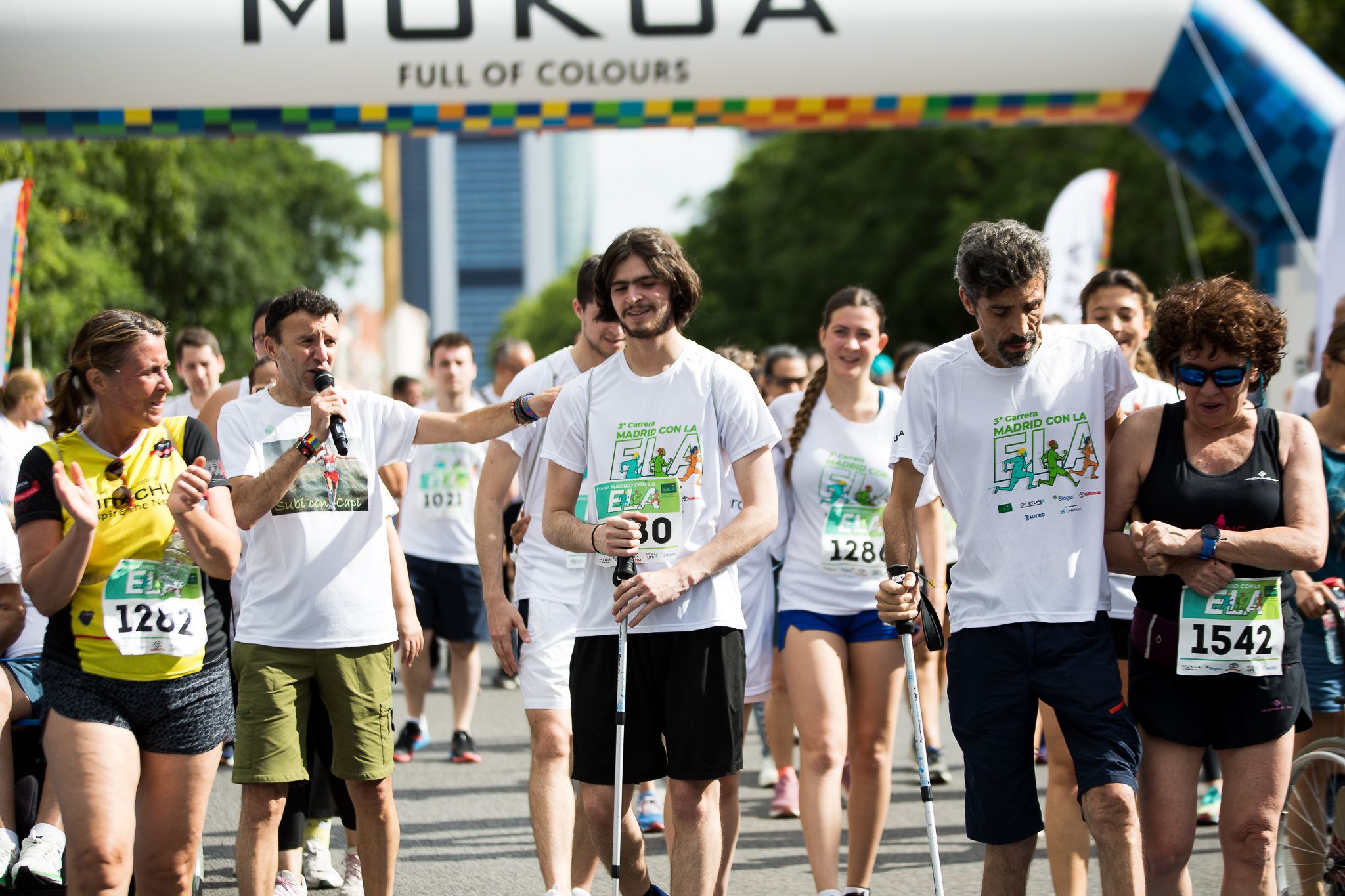 Fotos de la Carrera de la superación en la III Carrera Madrid con la ELA. LateMiLente 63