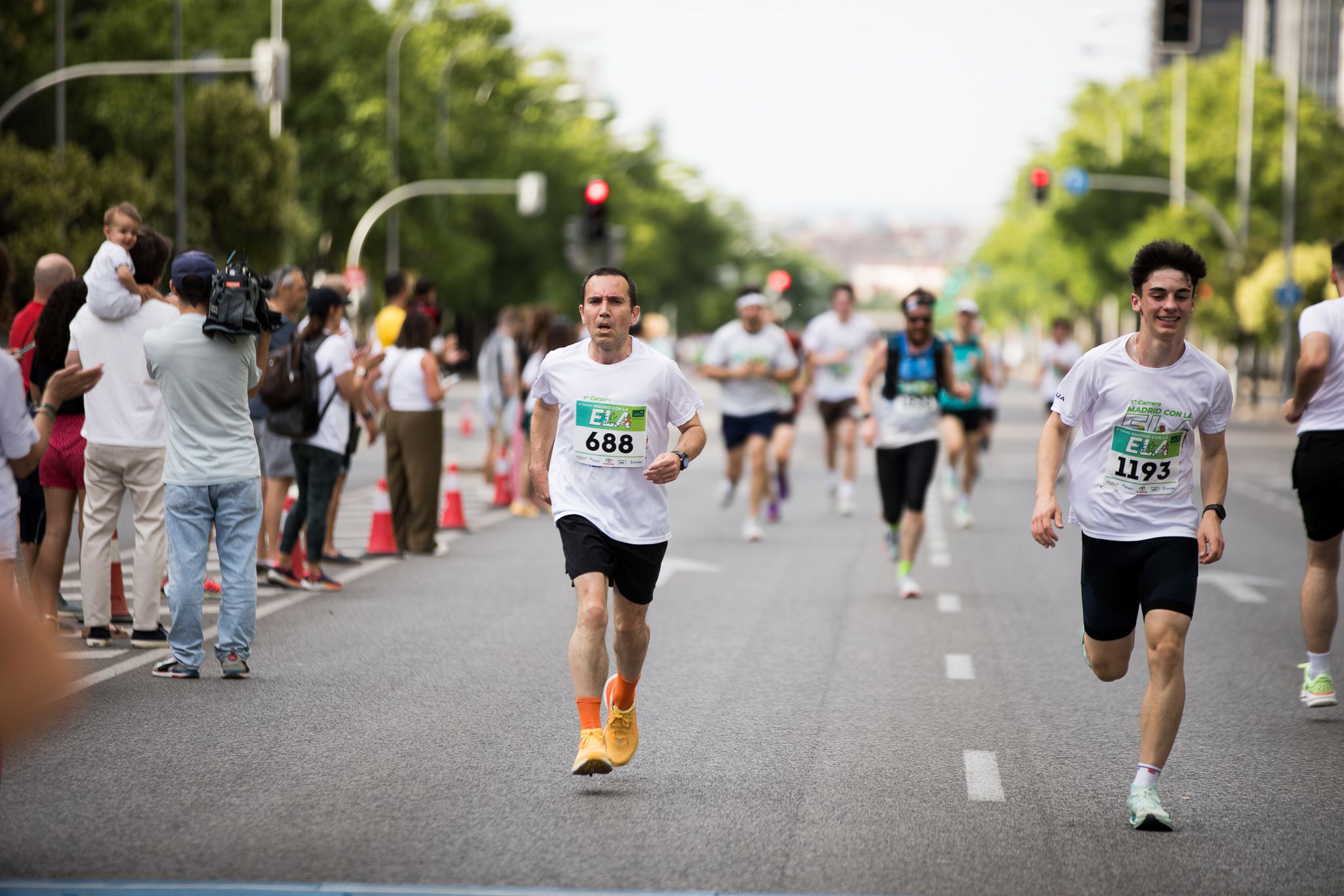 Fotos de la llegada a meta de la III Carrera Madrid con la ELA. LateMiLente 40