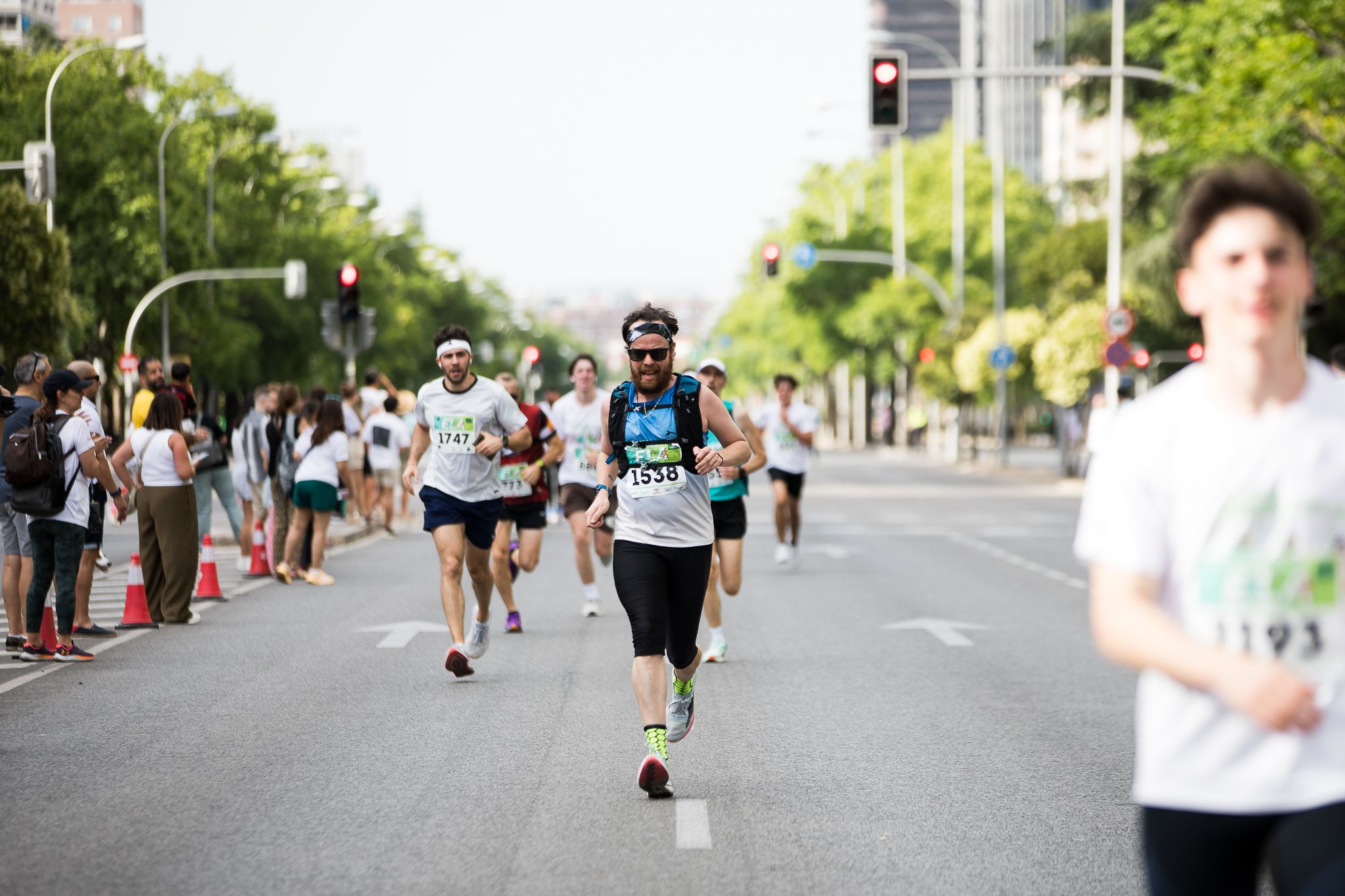Fotos de la llegada a meta de la III Carrera Madrid con la ELA. LateMiLente 41