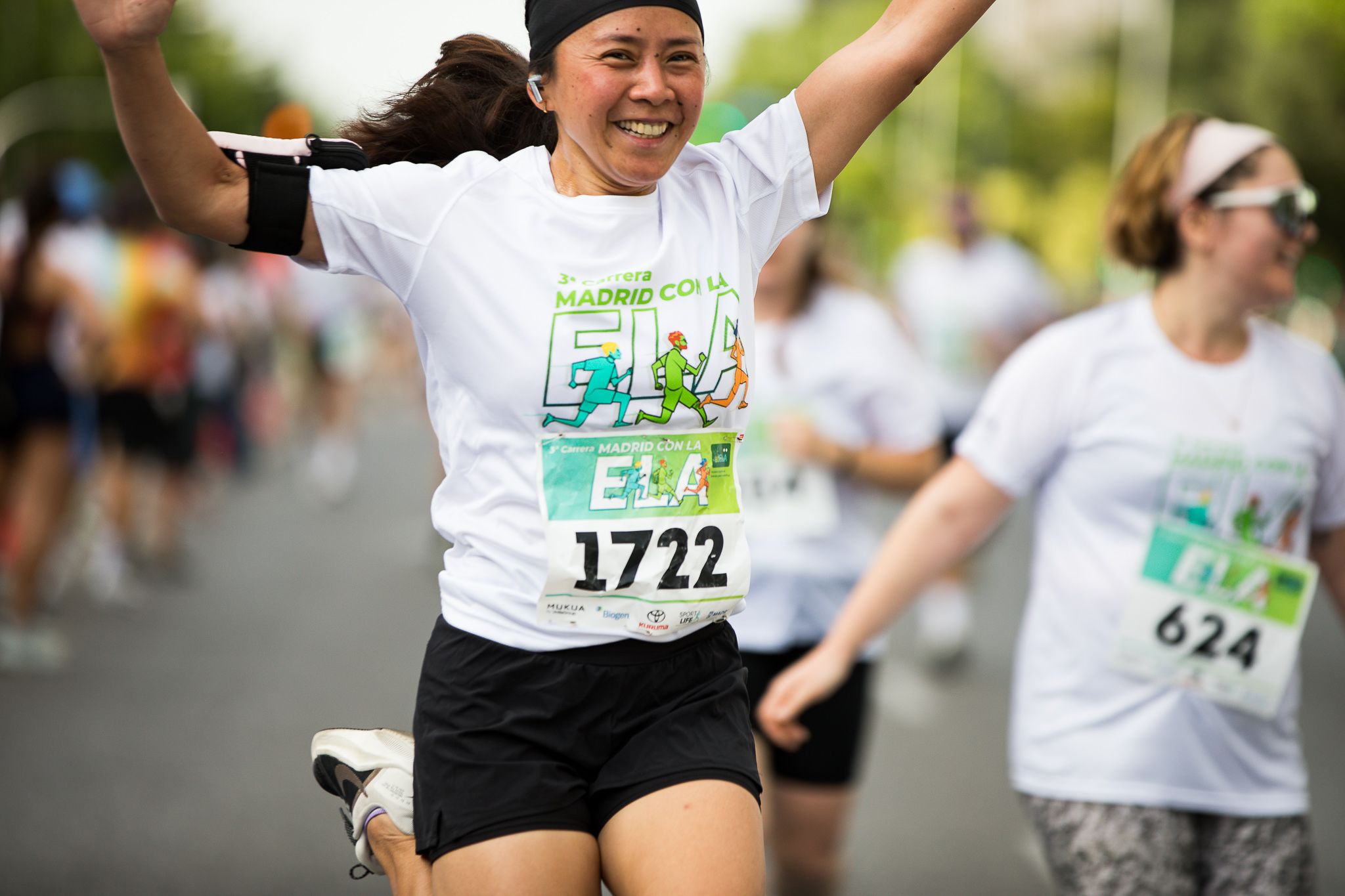Fotos de la llegada a meta de la III Carrera Madrid con la ELA. LateMiLente 191