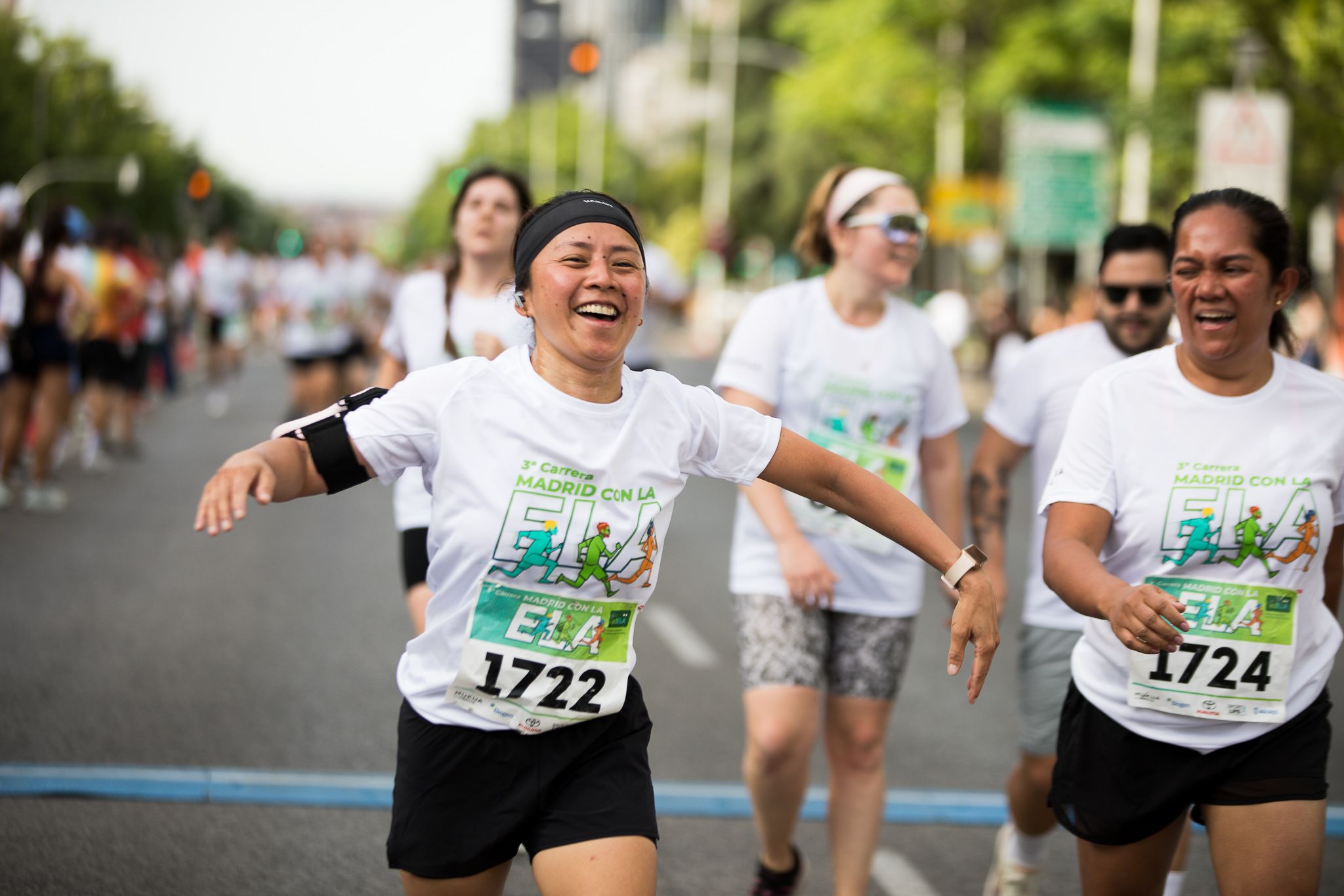 Fotos de la llegada a meta de la III Carrera Madrid con la ELA. LateMiLente 192