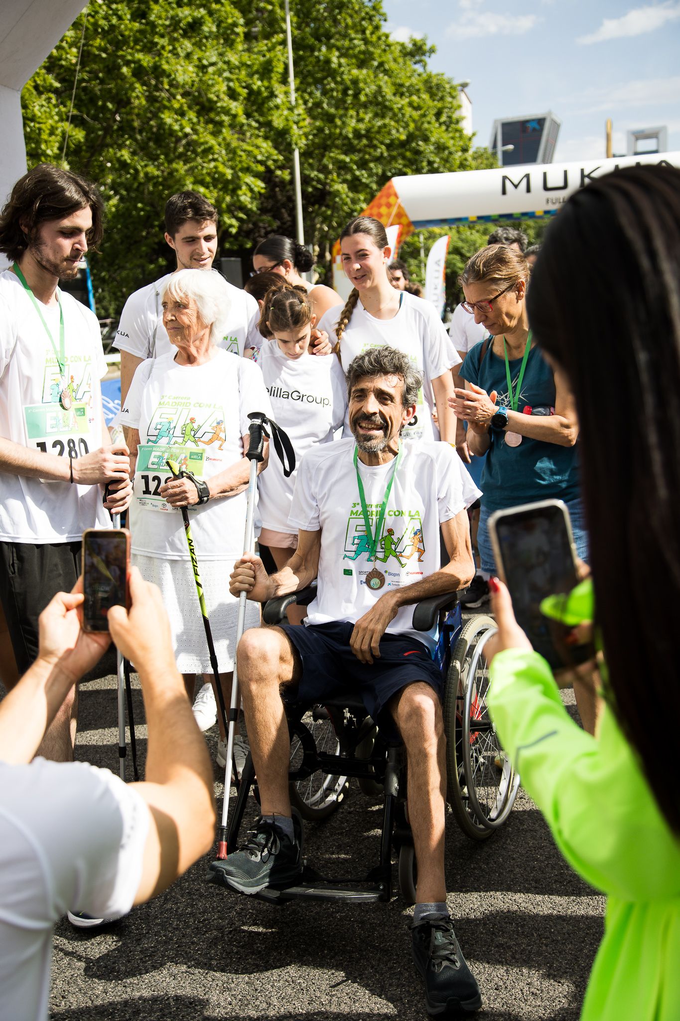 Fotos de la Carrera de la superación en la III Carrera Madrid con la ELA. LateMiLente 69