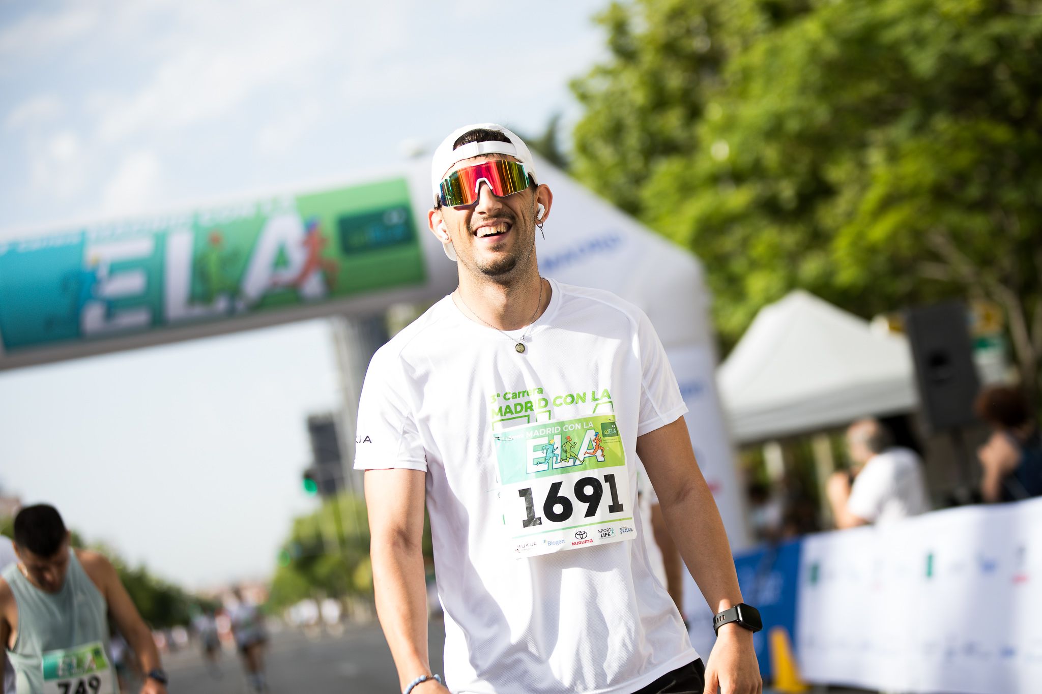 Fotos de la llegada a meta de la III Carrera Madrid con la ELA. LateMiLente 47