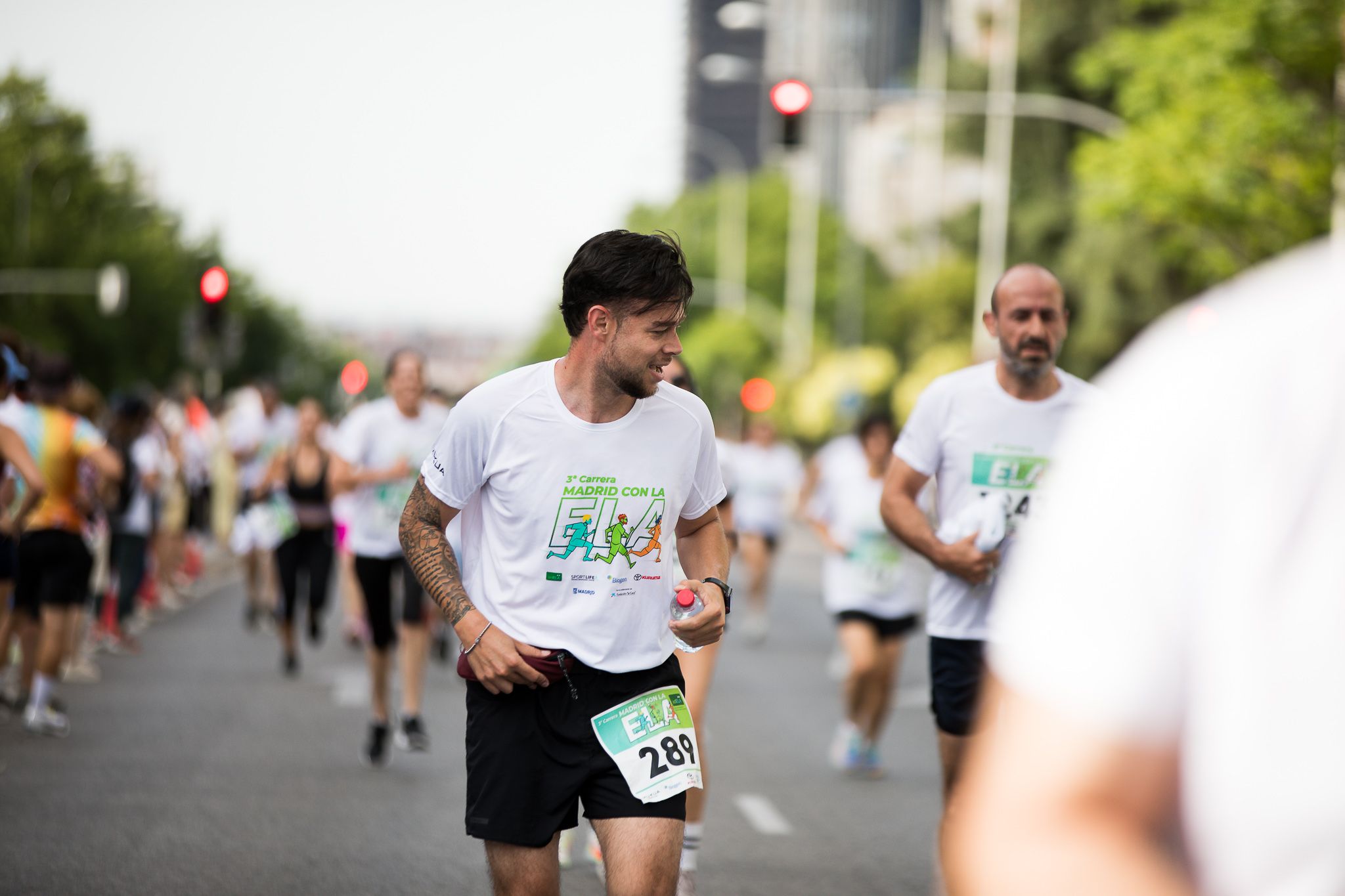 Fotos de la llegada a meta de la III Carrera Madrid con la ELA. LateMiLente 196
