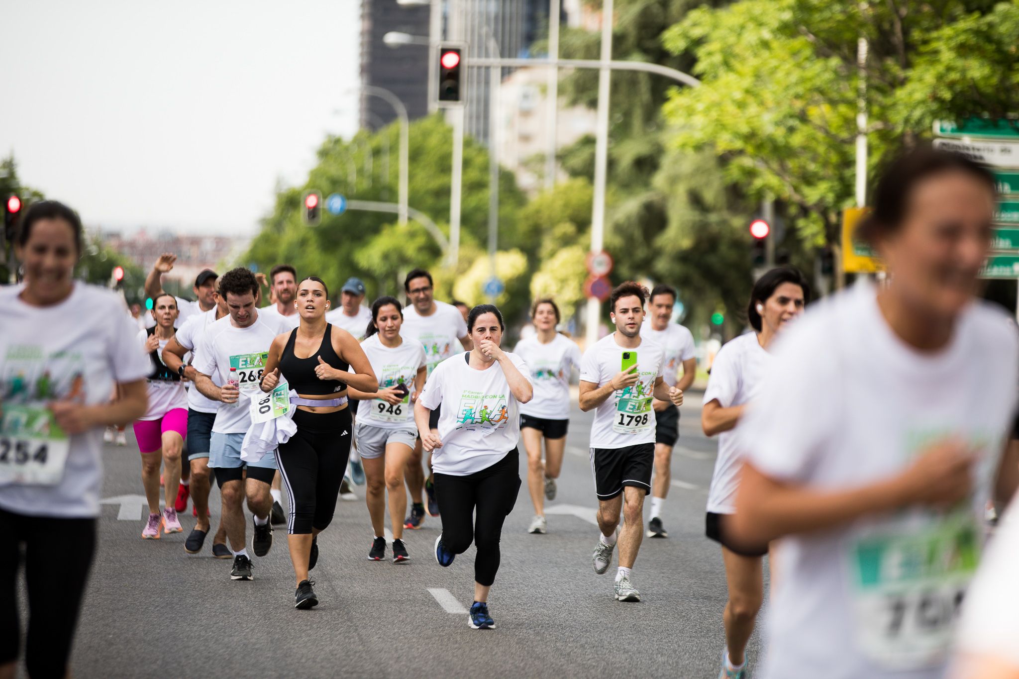 Fotos de la llegada a meta de la III Carrera Madrid con la ELA. LateMiLente 197