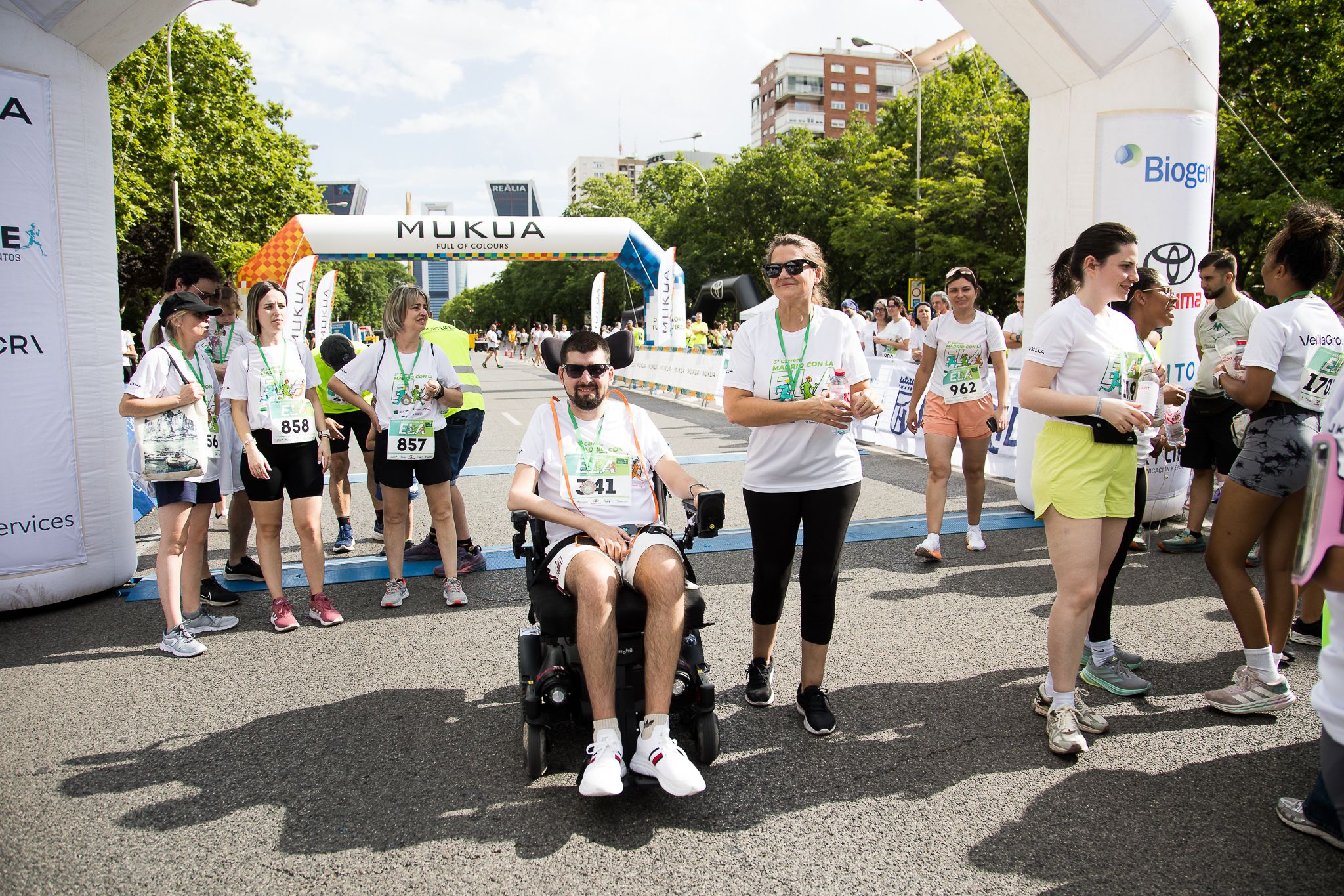 Fotos de la Carrera de la superación en la III Carrera Madrid con la ELA. LateMiLente 71