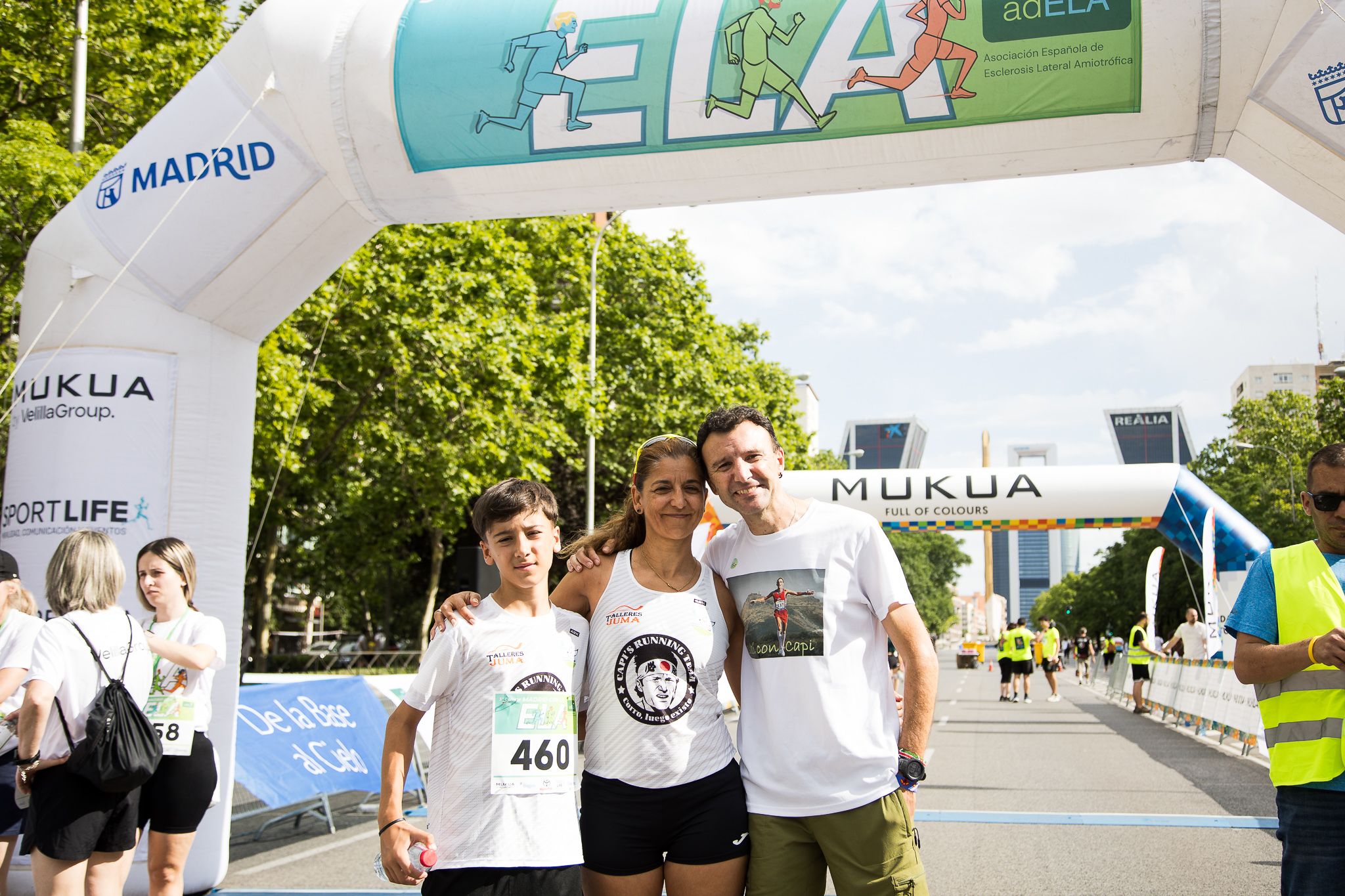 Fotos de la Carrera de la superación en la III Carrera Madrid con la ELA. LateMiLente 72