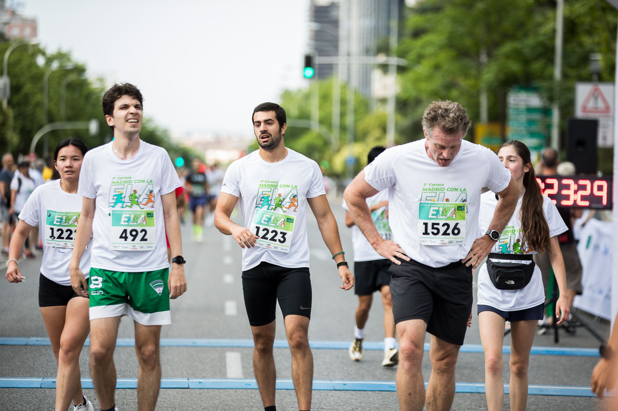 Fotos de la llegada a meta de la III Carrera Madrid con la ELA. LateMiLente 51