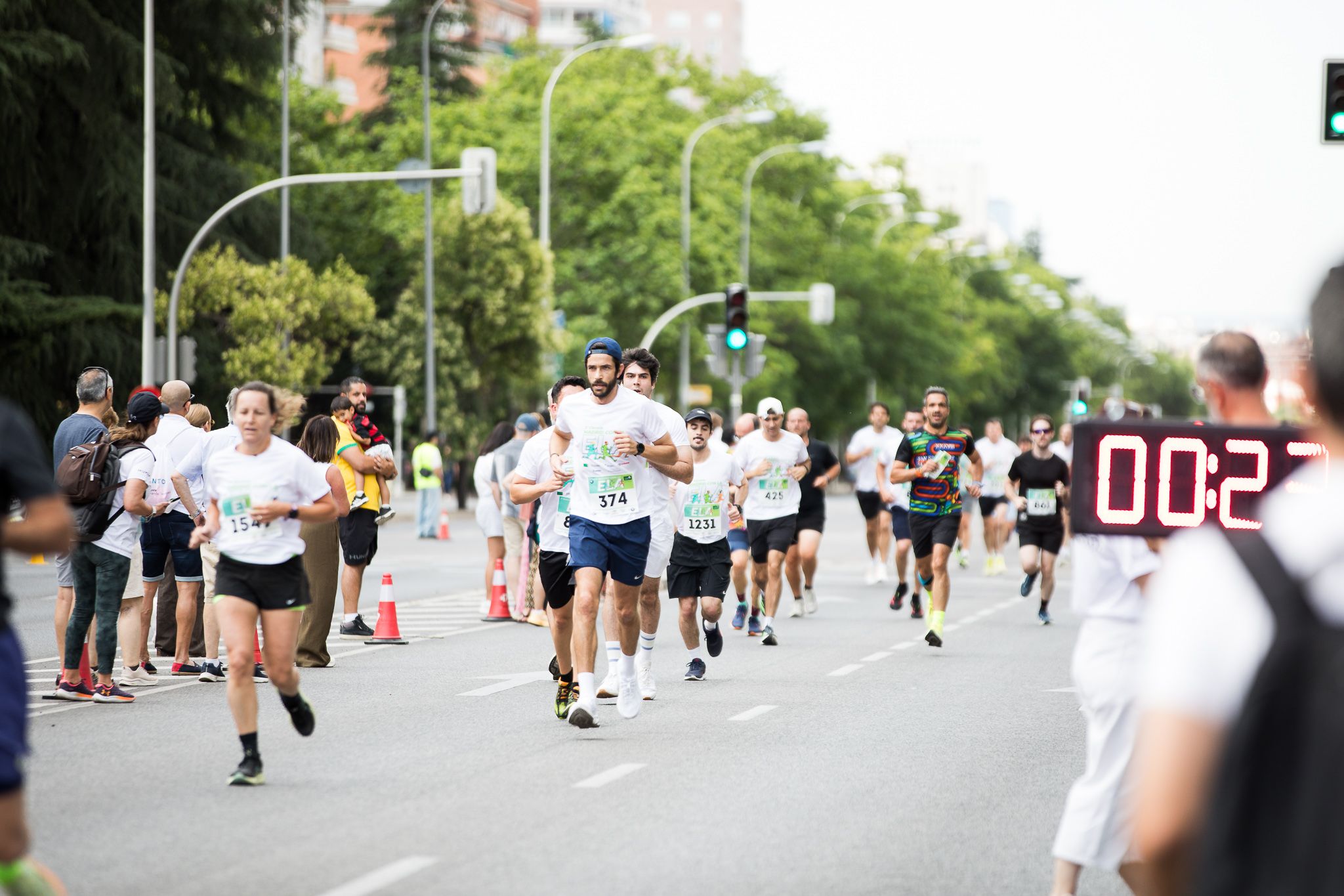 Fotos de la llegada a meta de la III Carrera Madrid con la ELA. LateMiLente 52