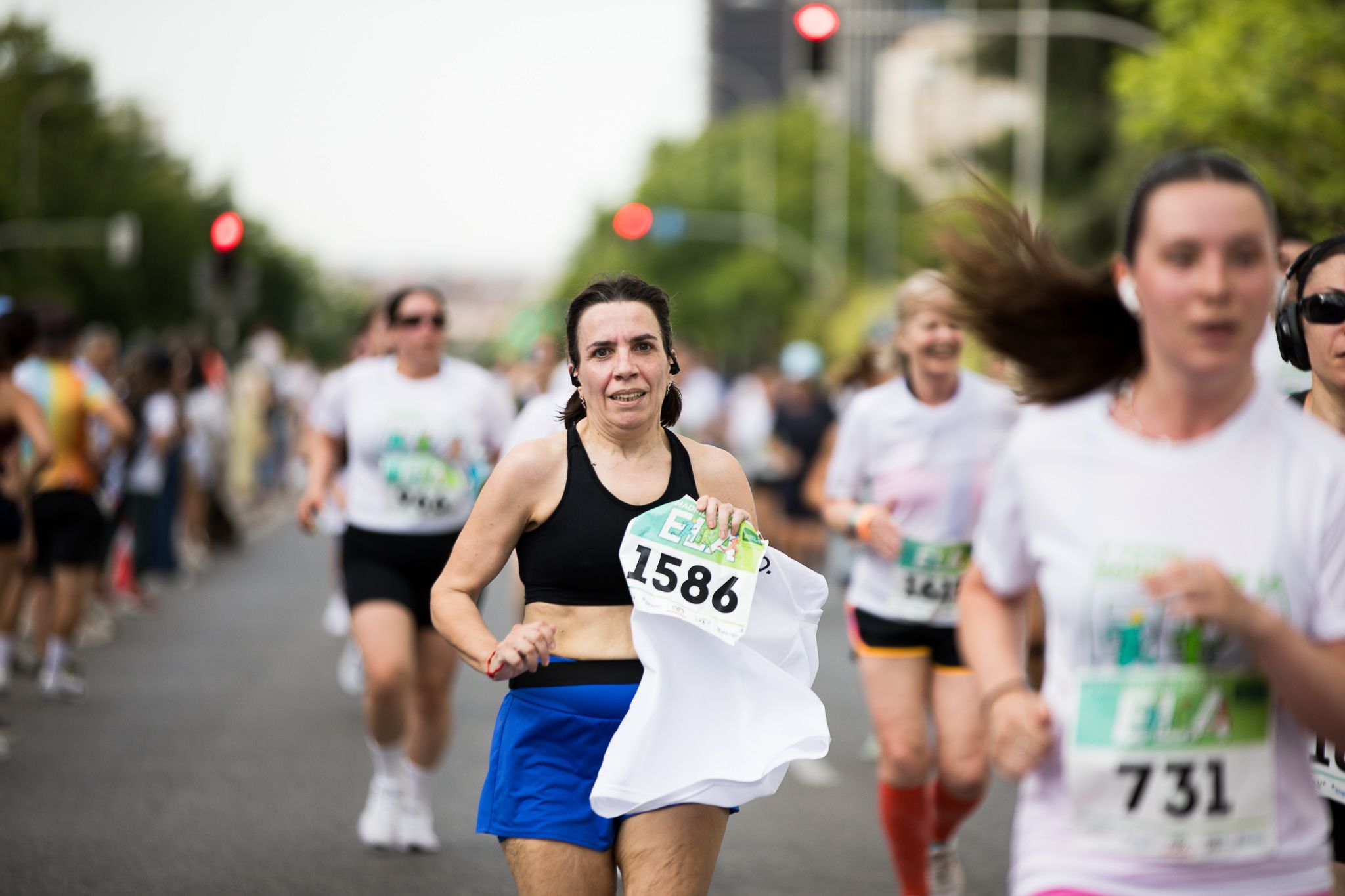 Fotos de la llegada a meta de la III Carrera Madrid con la ELA. LateMiLente 202