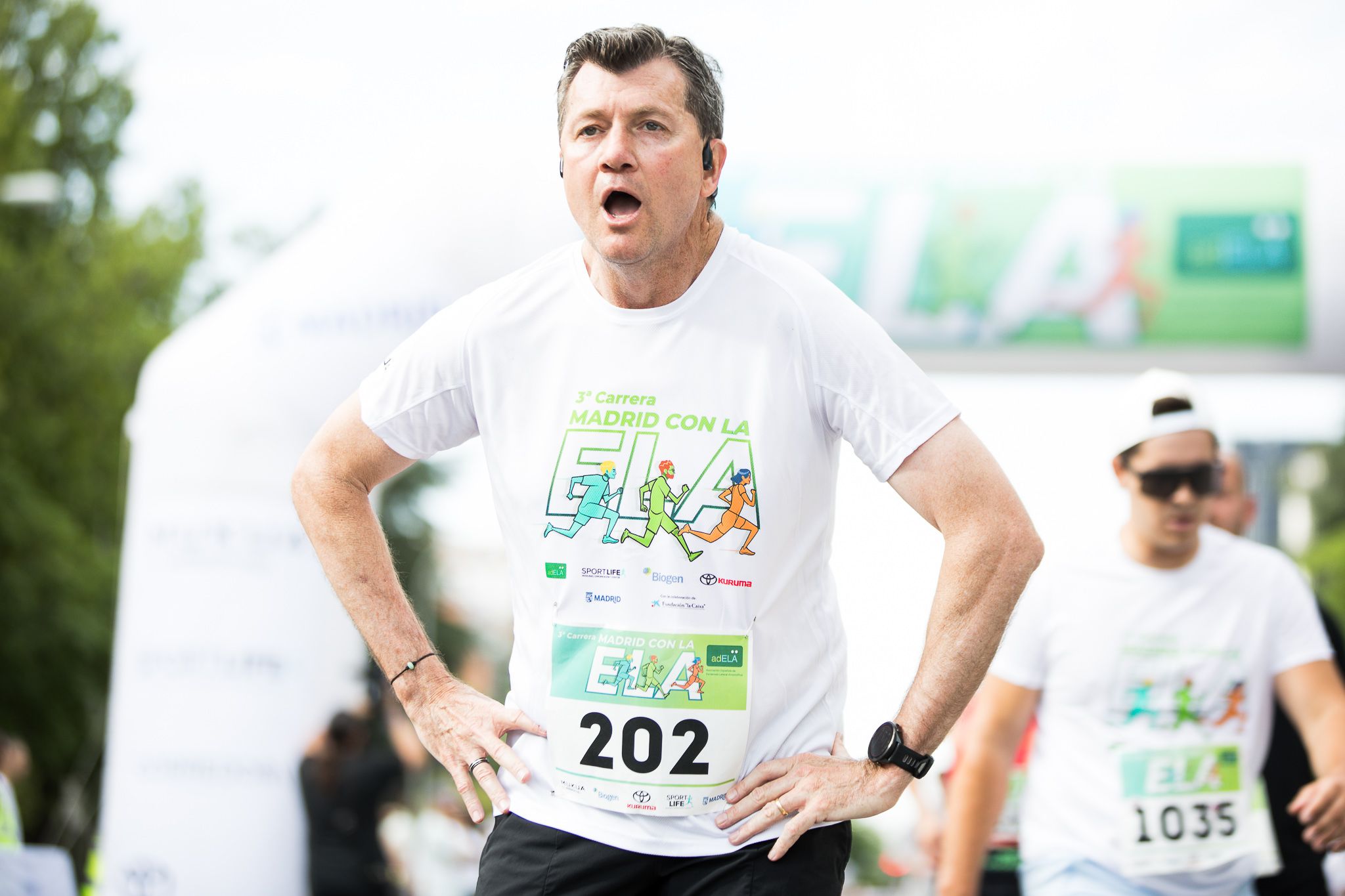 Fotos de la llegada a meta de la III Carrera Madrid con la ELA. LateMiLente 54