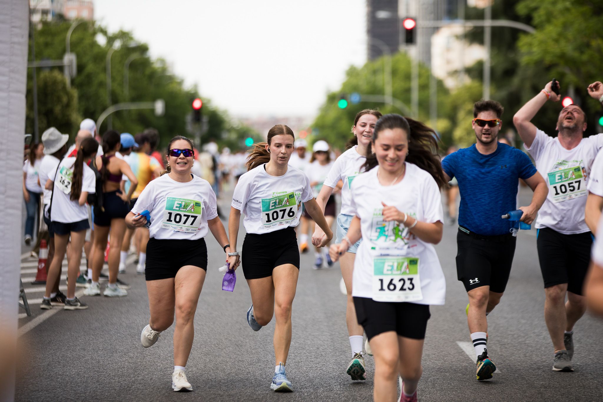 Fotos de la llegada a meta de la III Carrera Madrid con la ELA. LateMiLente 204