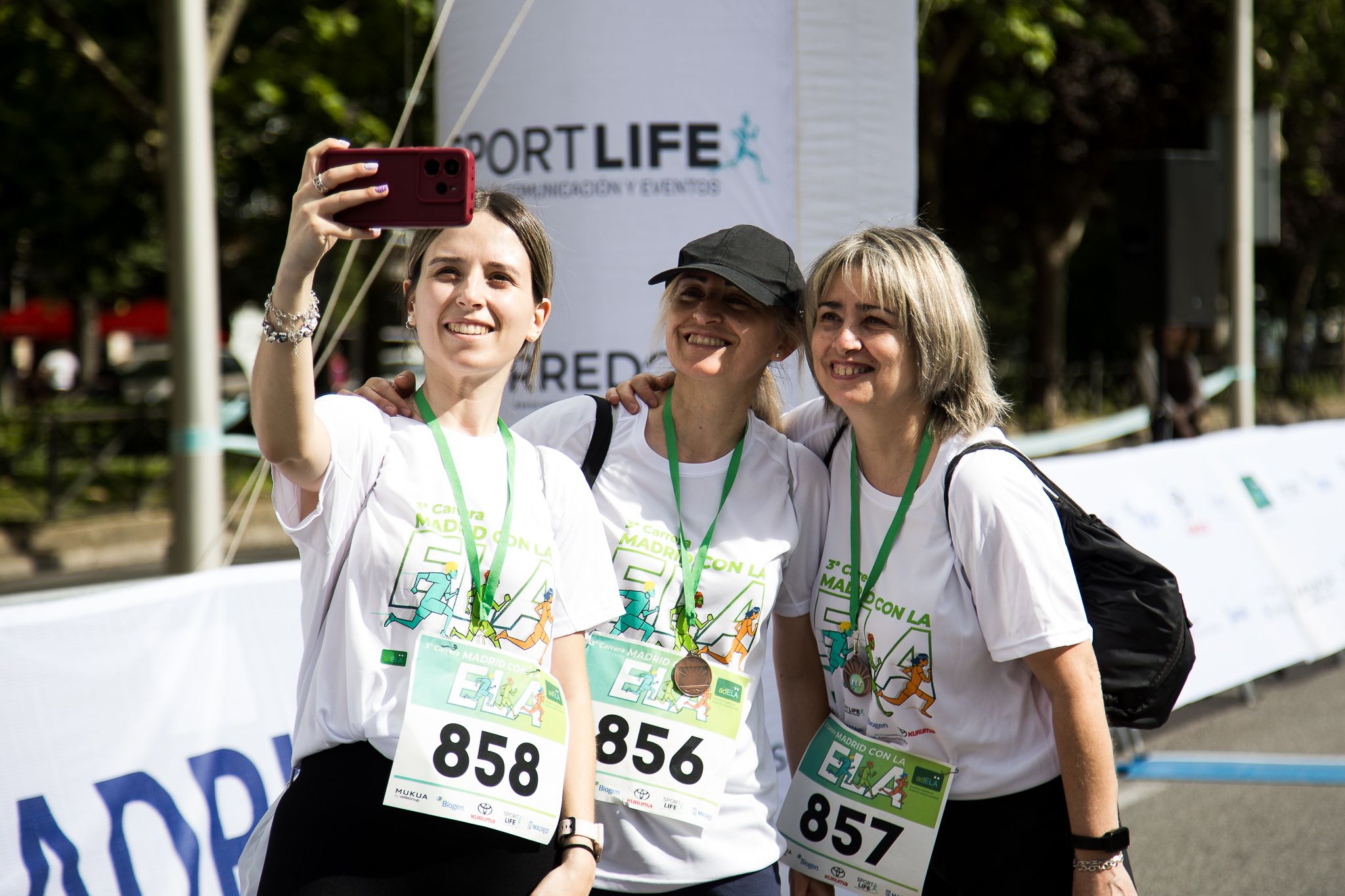 Fotos de la Carrera de la superación en la III Carrera Madrid con la ELA. LateMiLente 78