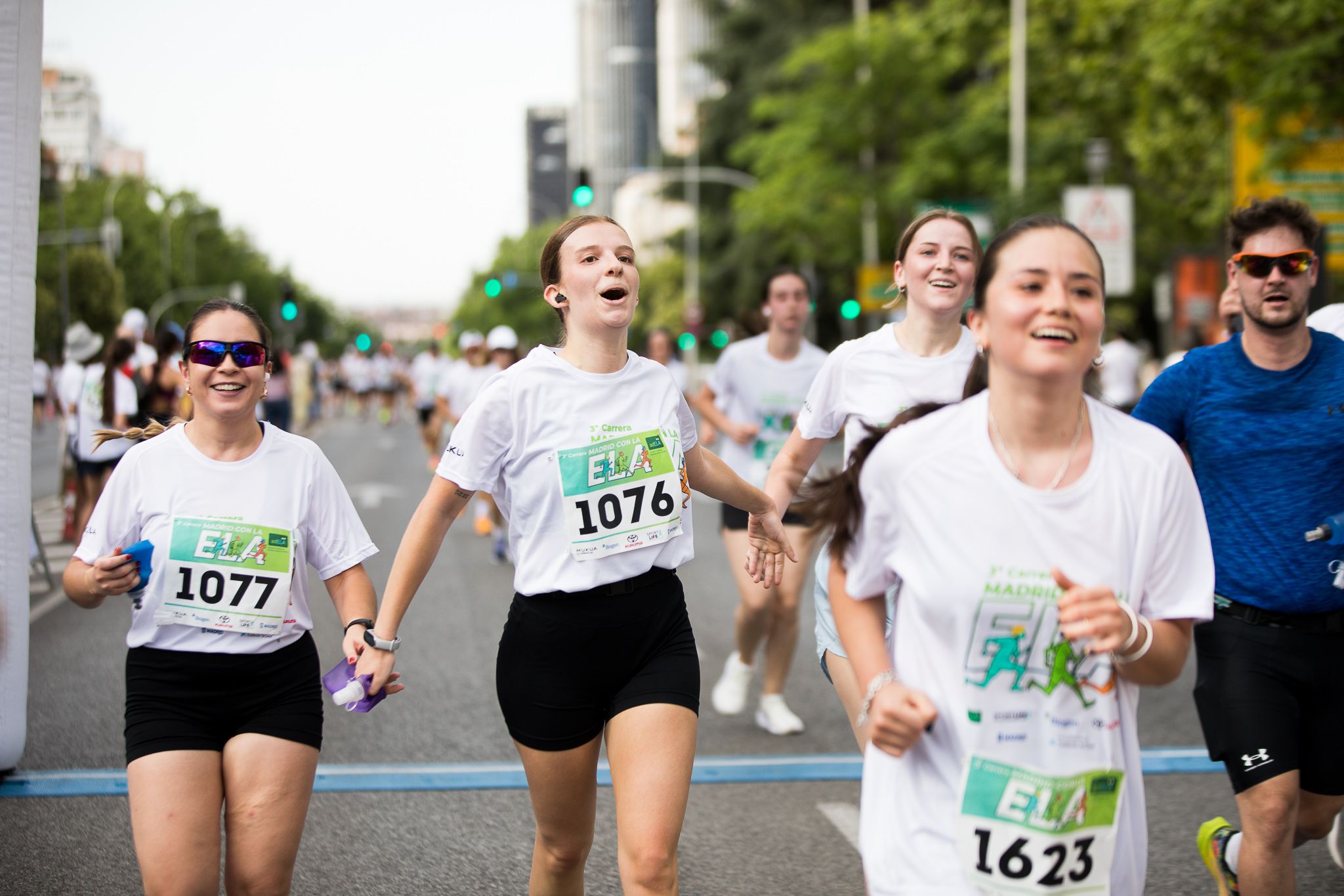 Fotos de la llegada a meta de la III Carrera Madrid con la ELA. LateMiLente 206